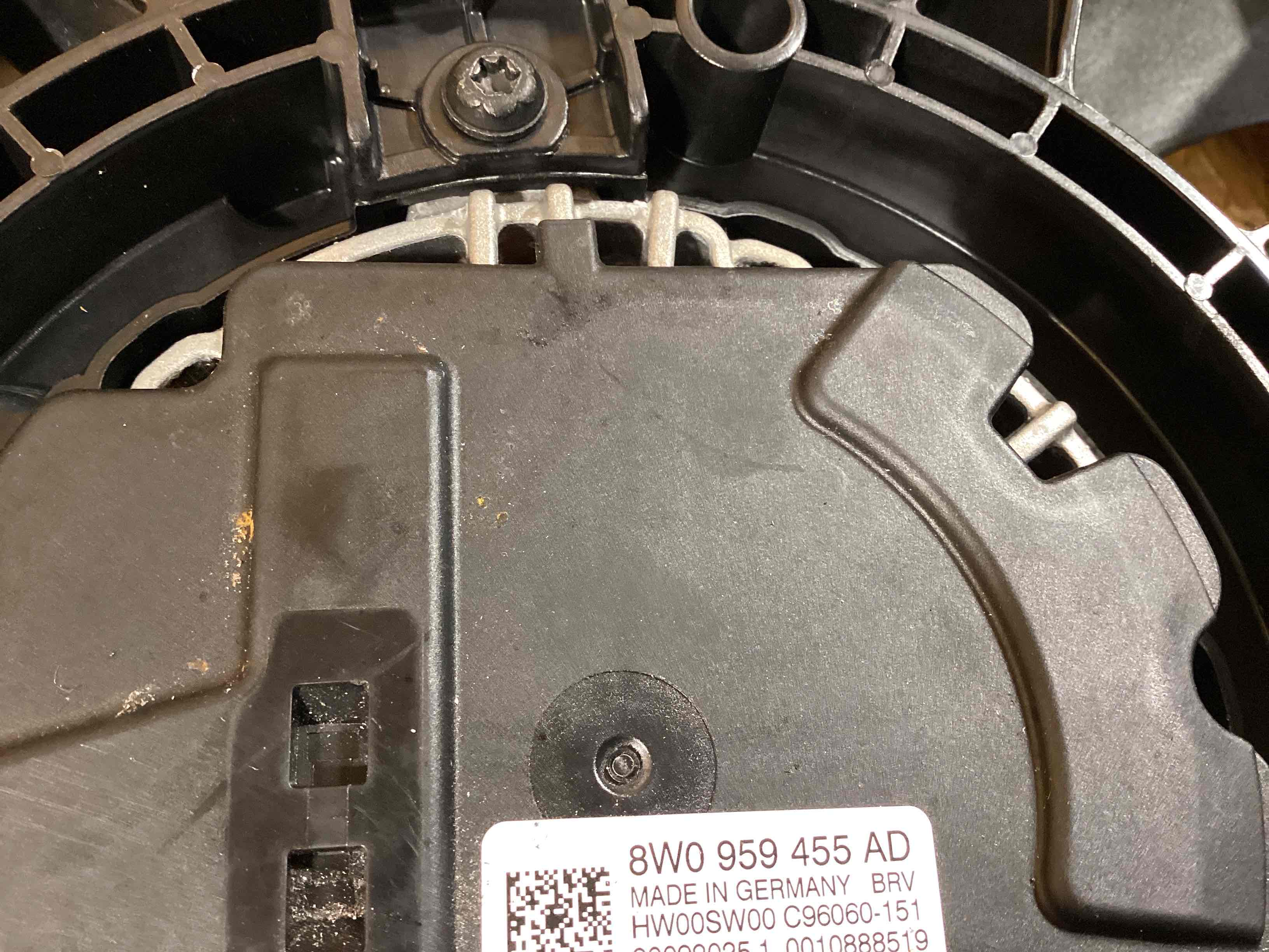 Вентилятор радиатора, вентиляторы Porsche Cayenne 091225-108