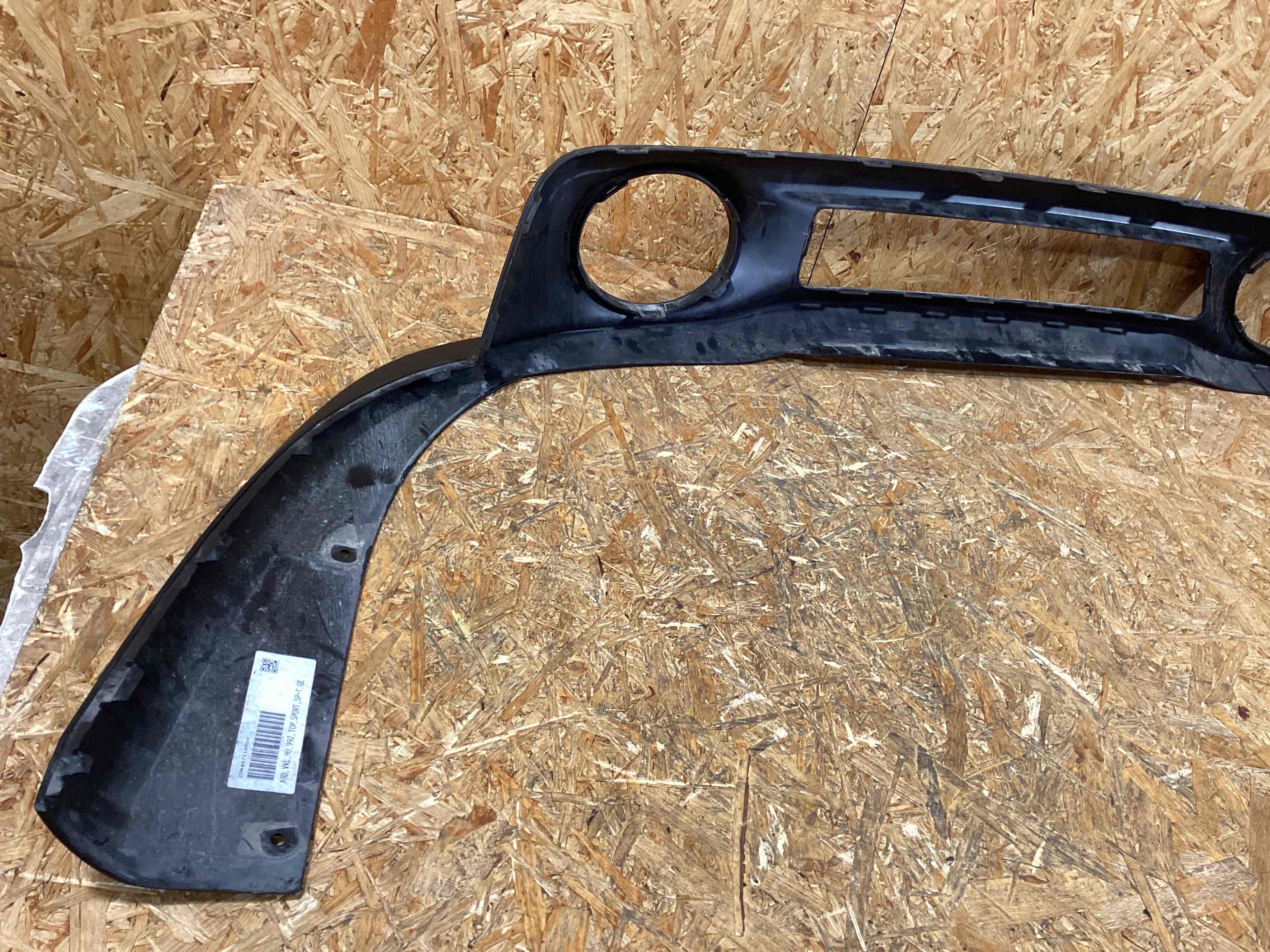 Накладка на бампер Porsche 911 100226-101