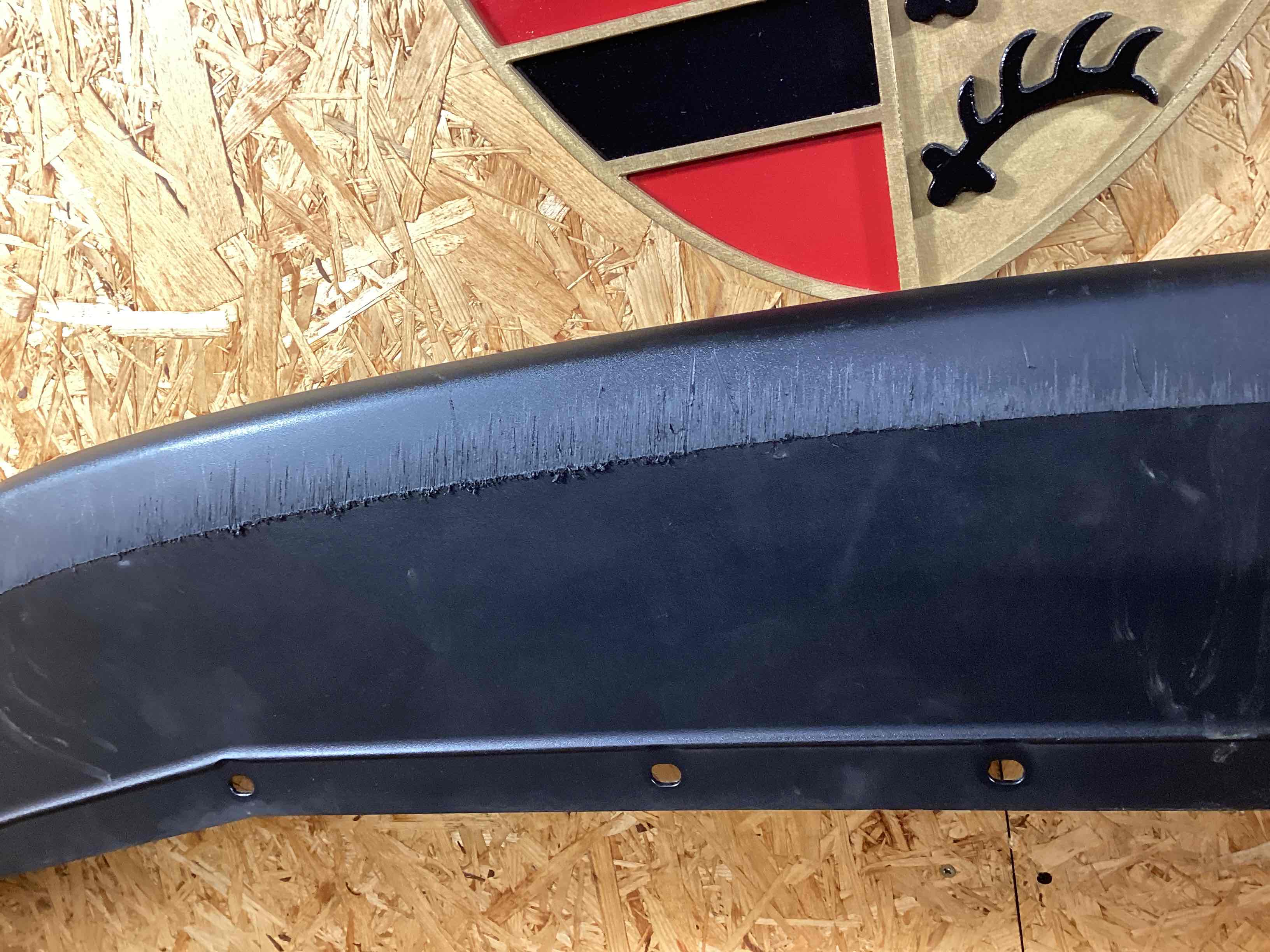 Юбка бампера нижняя Porsche Macan 100226-103