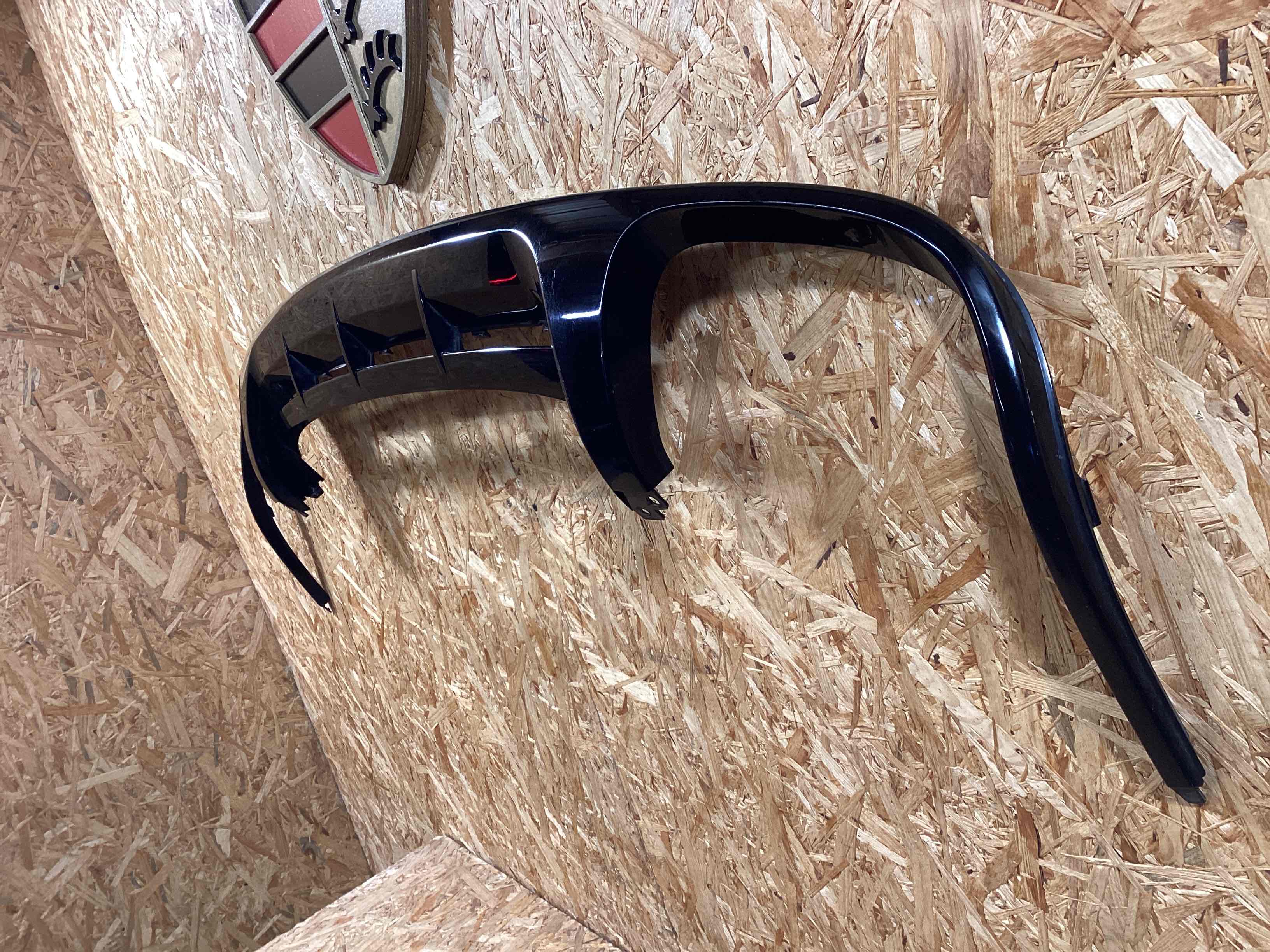 Заглушка, вставка (решетка) в бампер Porsche Macan 100226-104