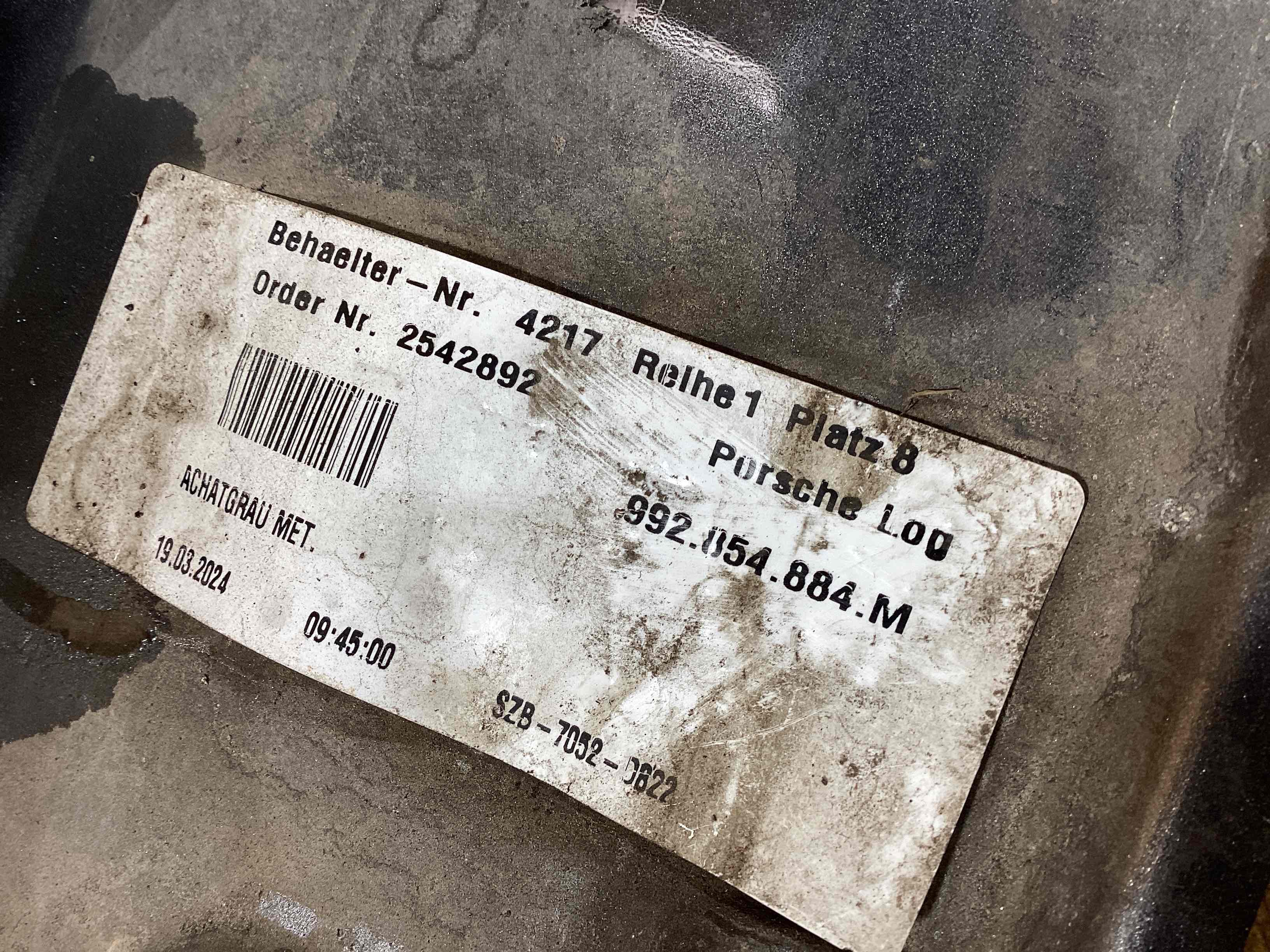 Порог правый Porsche 911 100226-126