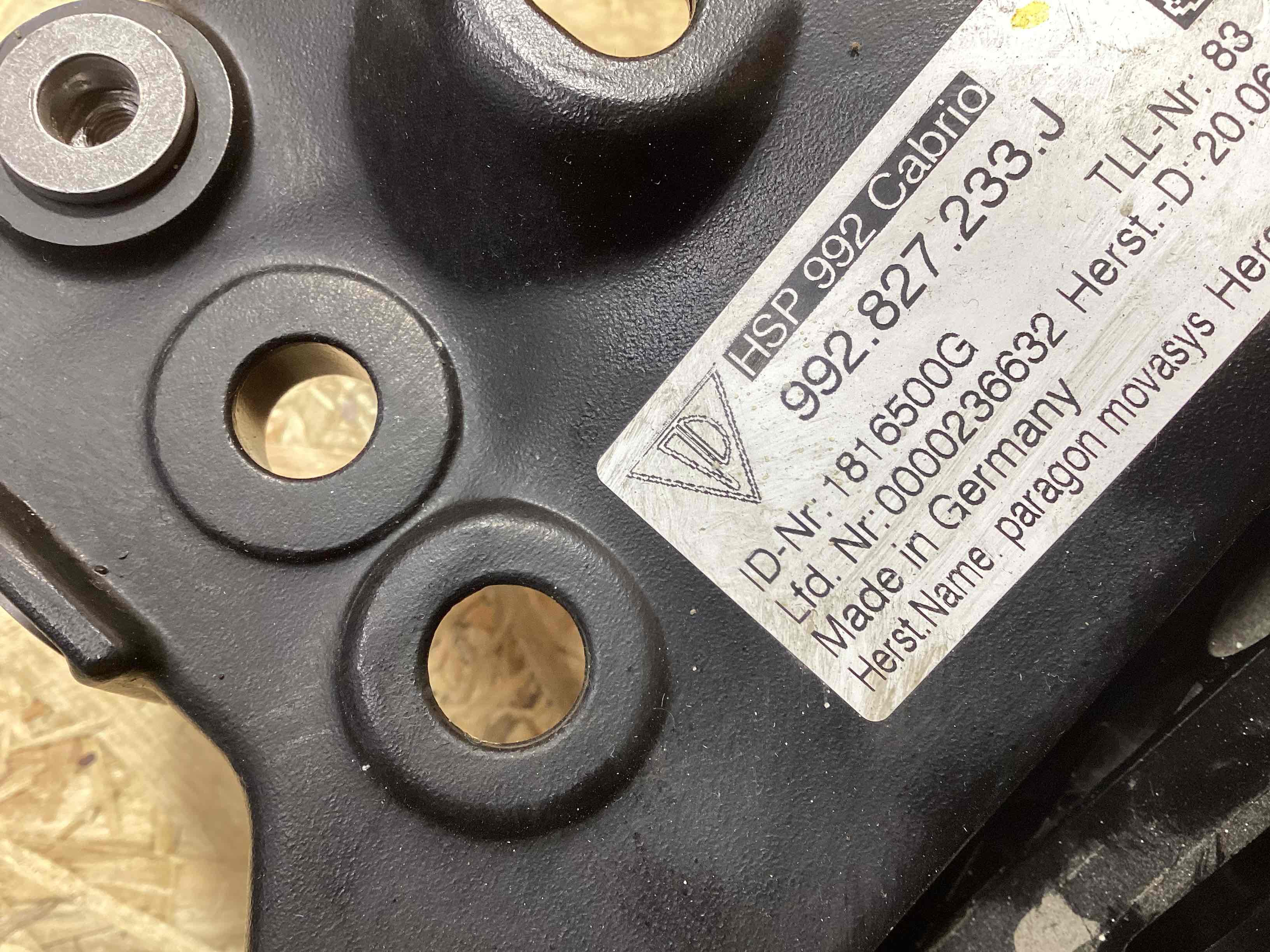 Спойлер Porsche 911 100426-101