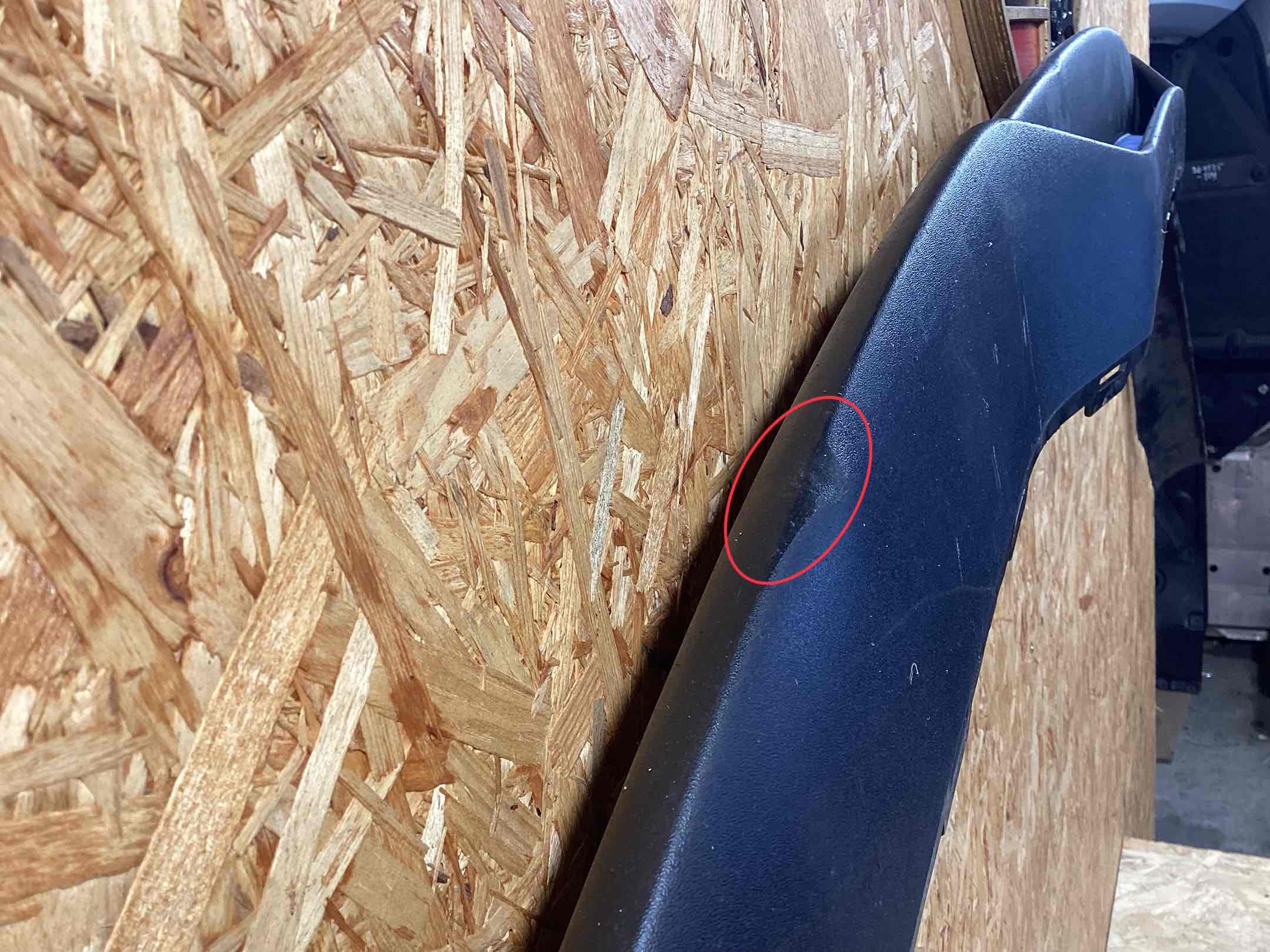 Юбка бампера нижняя Porsche Taycan 100426-115