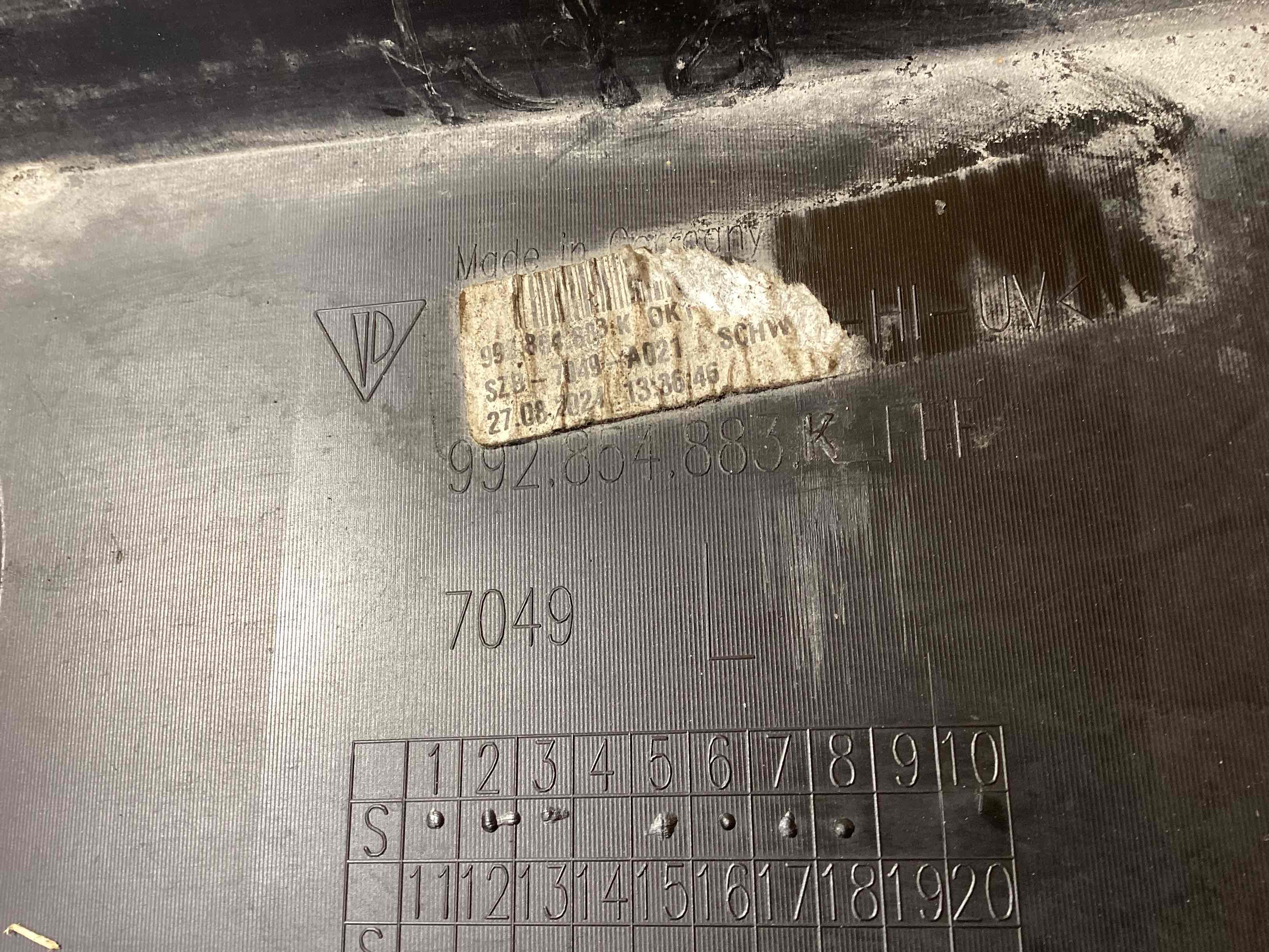 Порог левый Porsche 911 100426-122