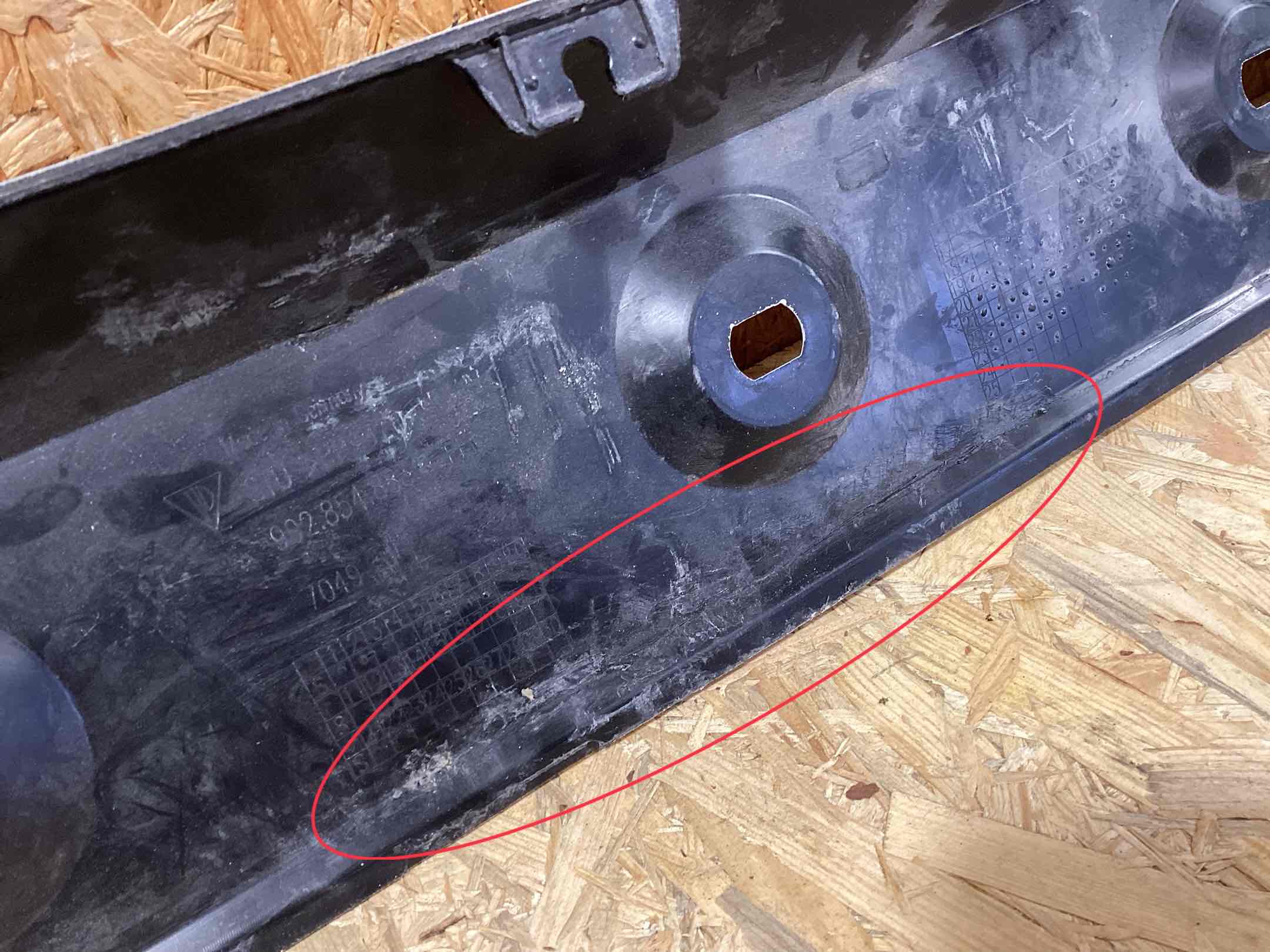 Порог левый Porsche 911 100426-124