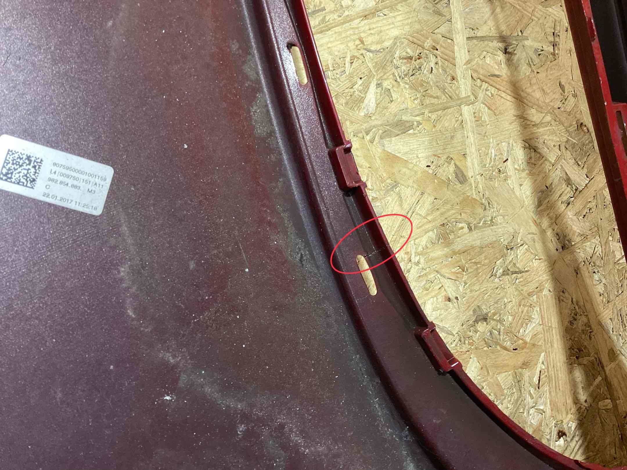 Порог левый Porsche Boxster 718 100426-126