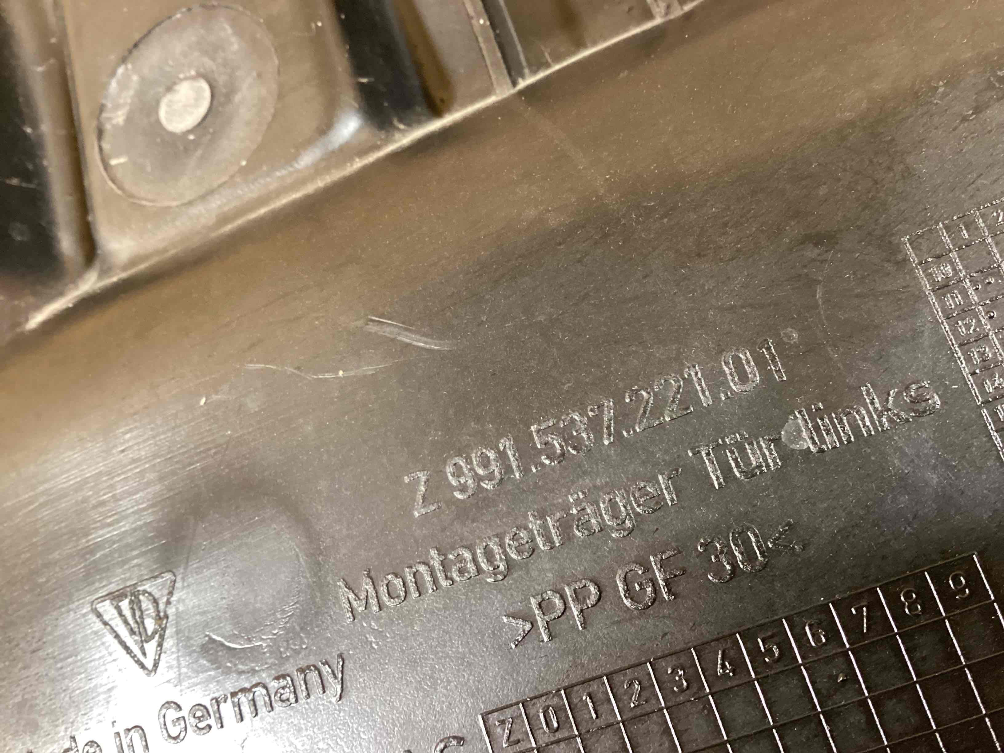 Карта двери Porsche 911 100326-101