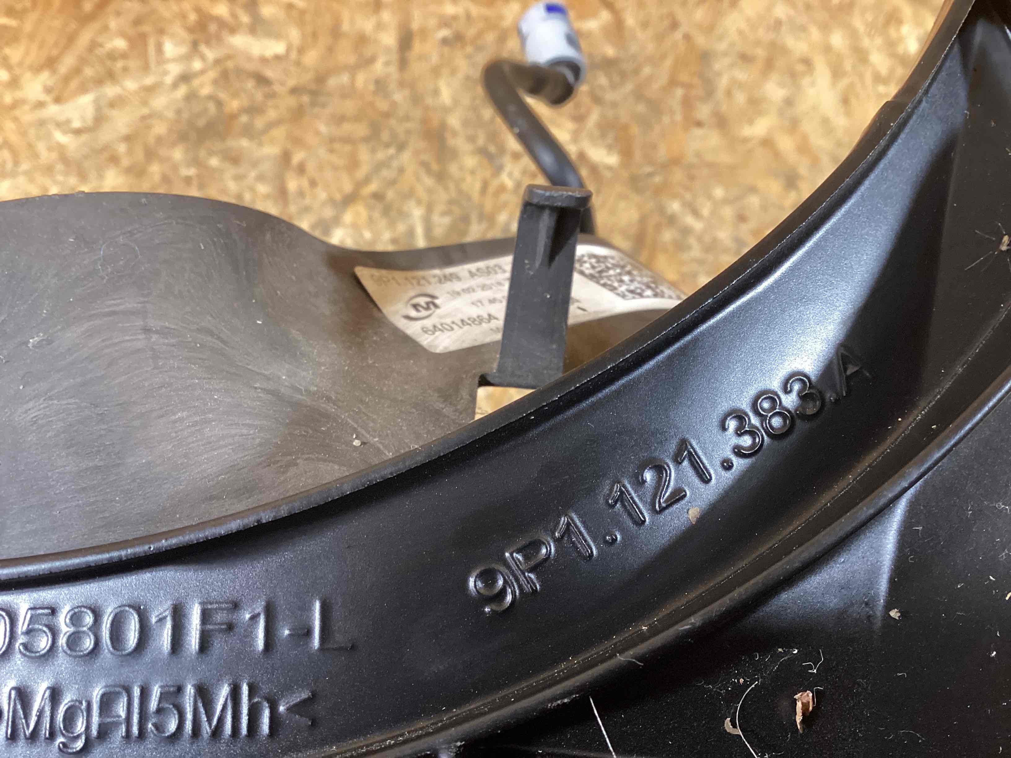 Вентилятор радиатора, вентиляторы Porsche Boxster 718 101125-104