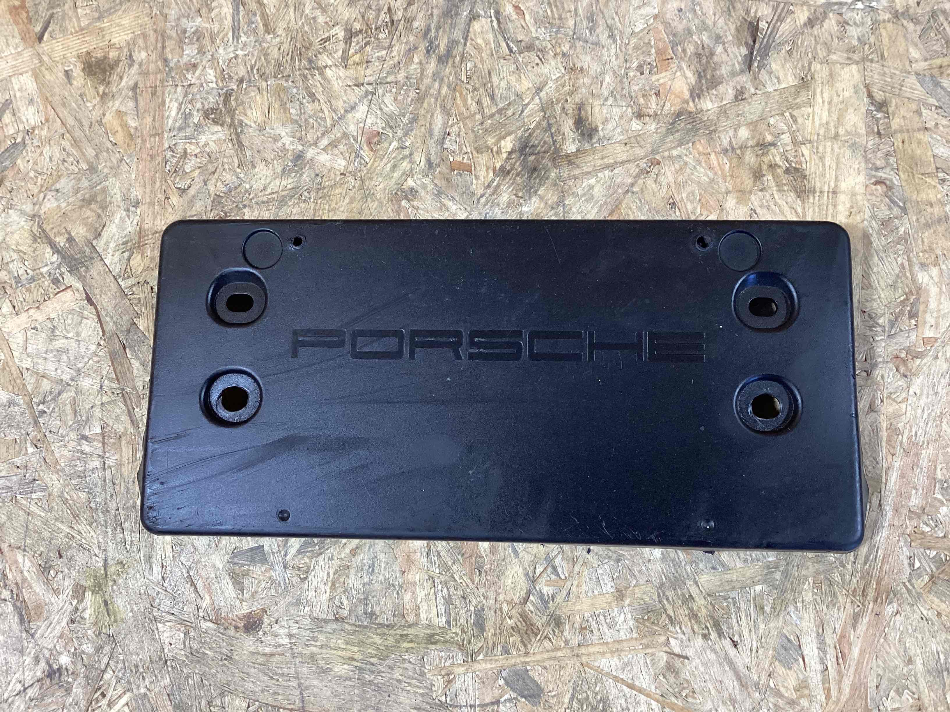 Накладка на бампер Porsche Cayenne 120626-109