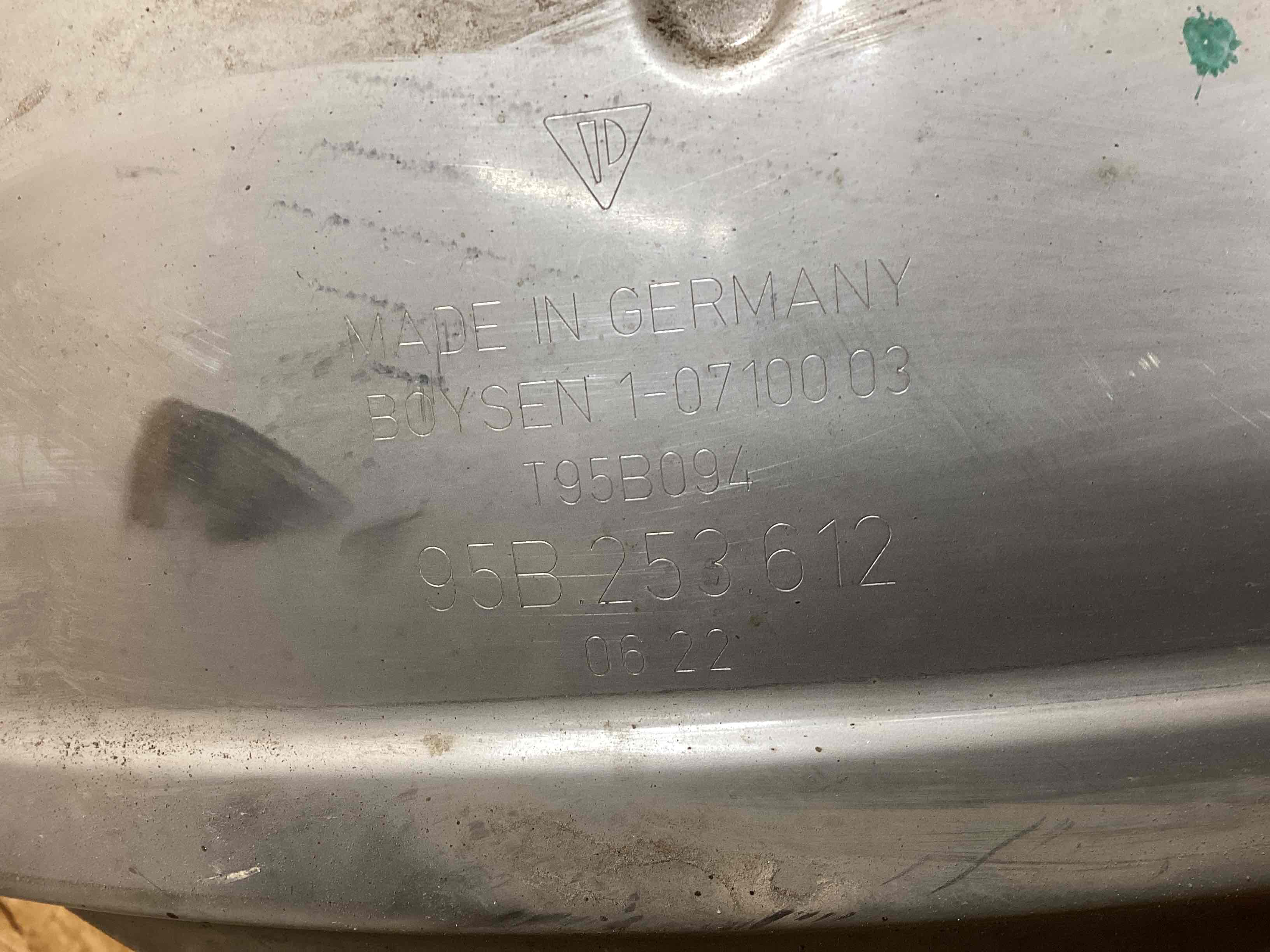 Глушитель Porsche Macan 130226-125