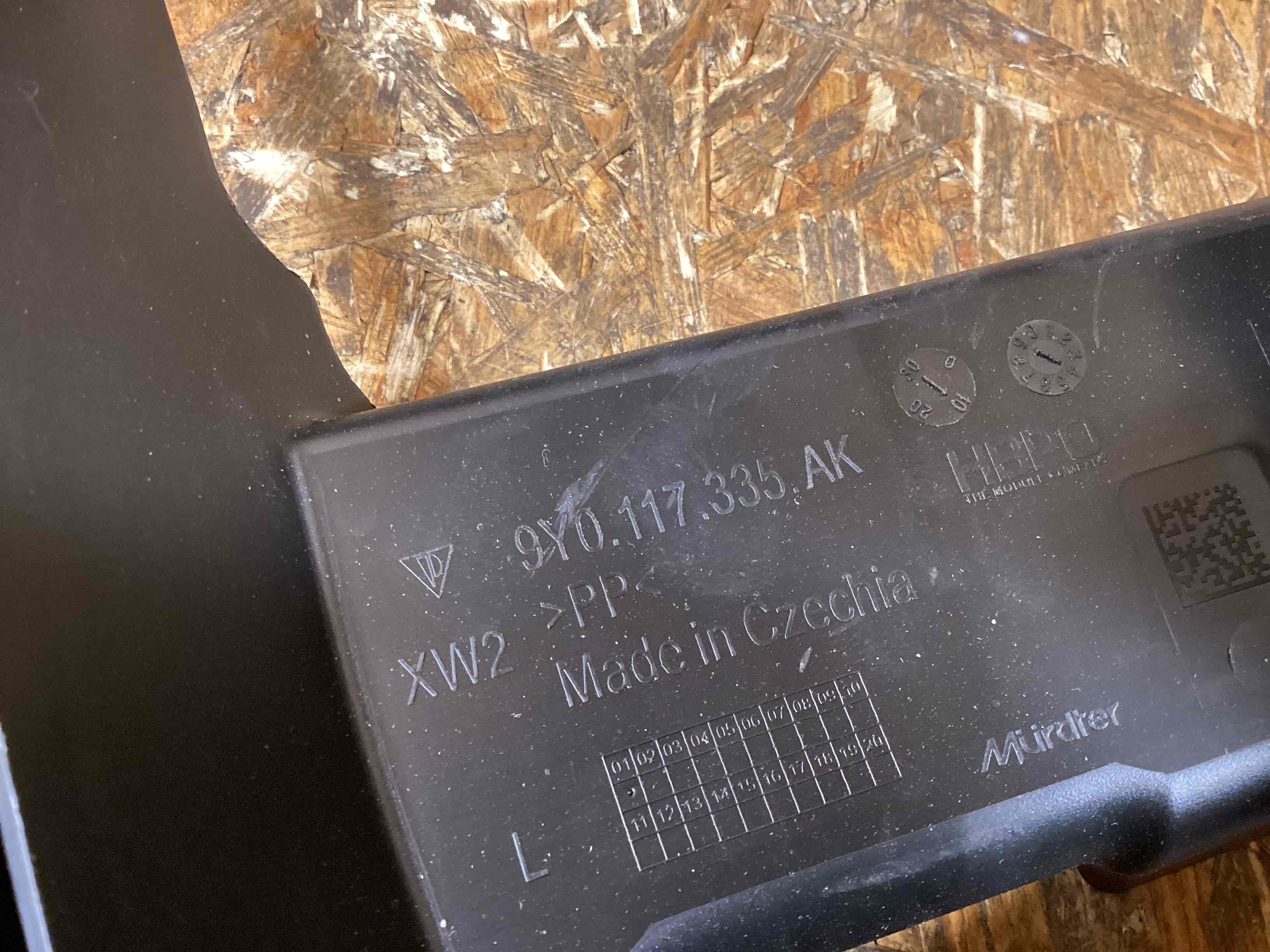 Воздуховод Porsche Cayenne 130326-125