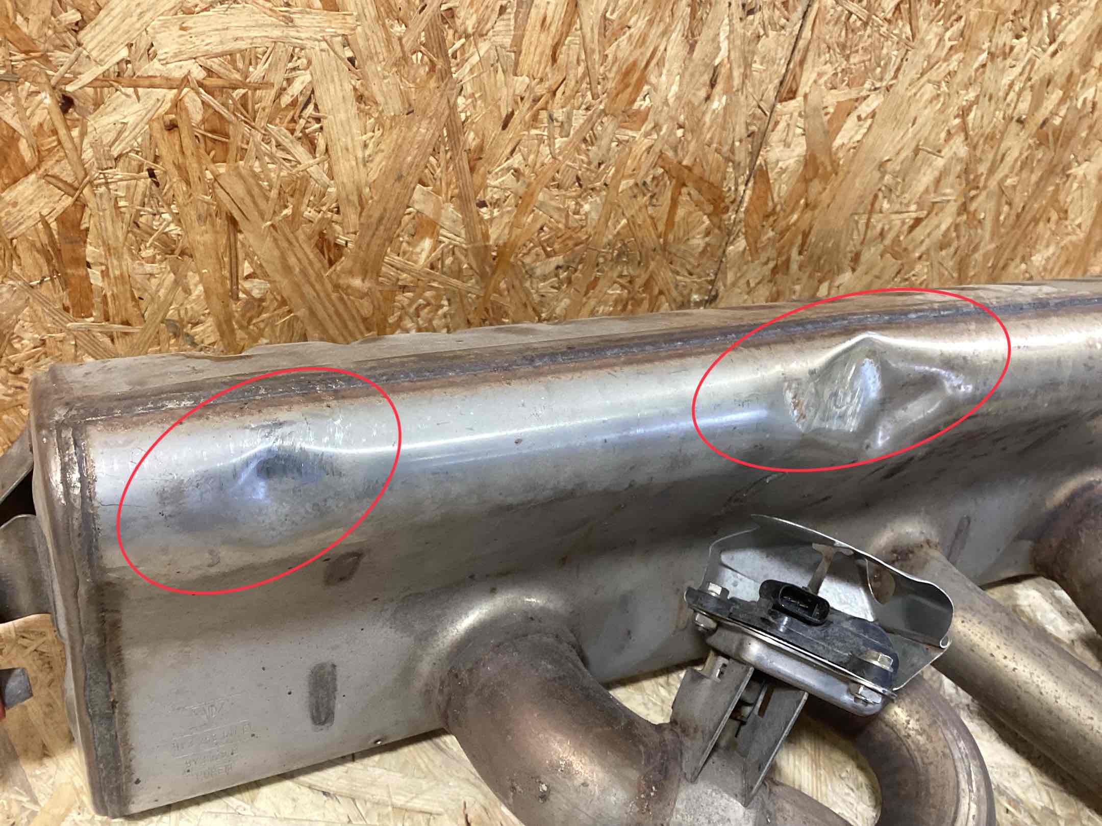 Глушитель Porsche Cayenne 130426-103