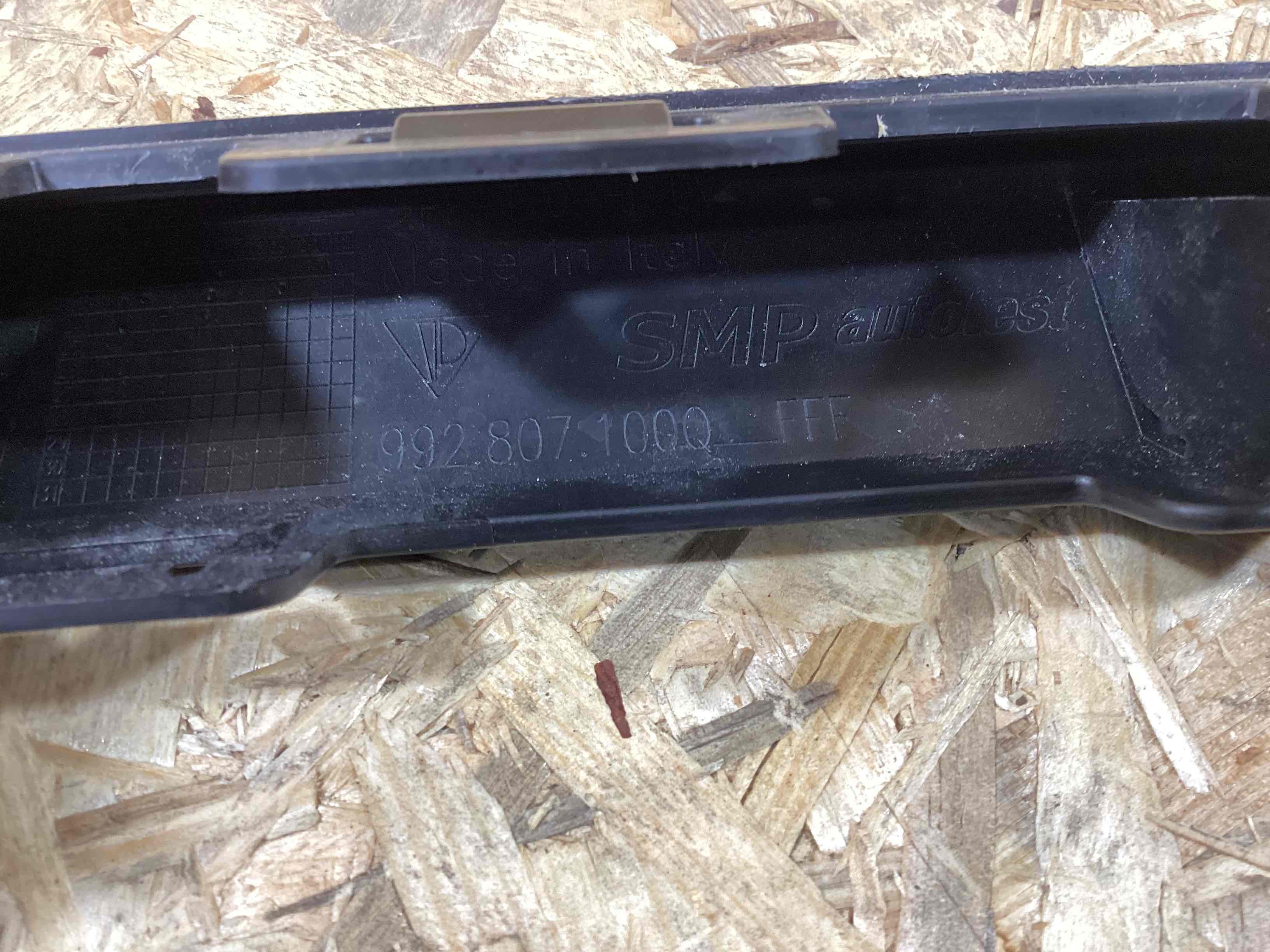 Накладка на бампер Porsche 911 130426-115