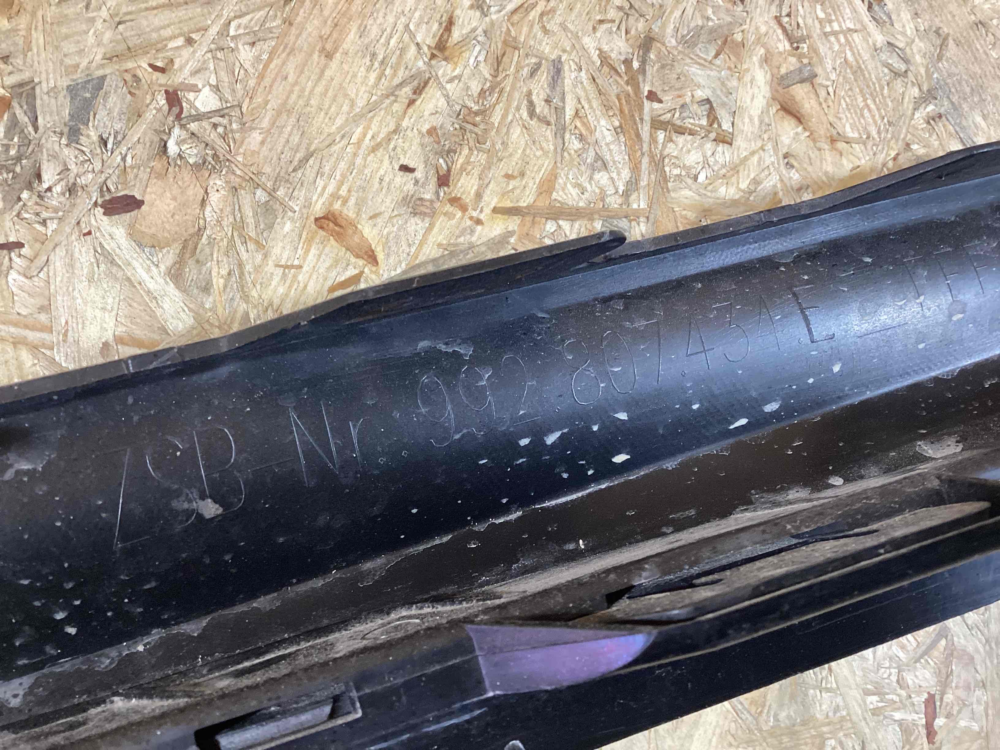 Накладка на бампер Porsche 911 130426-117