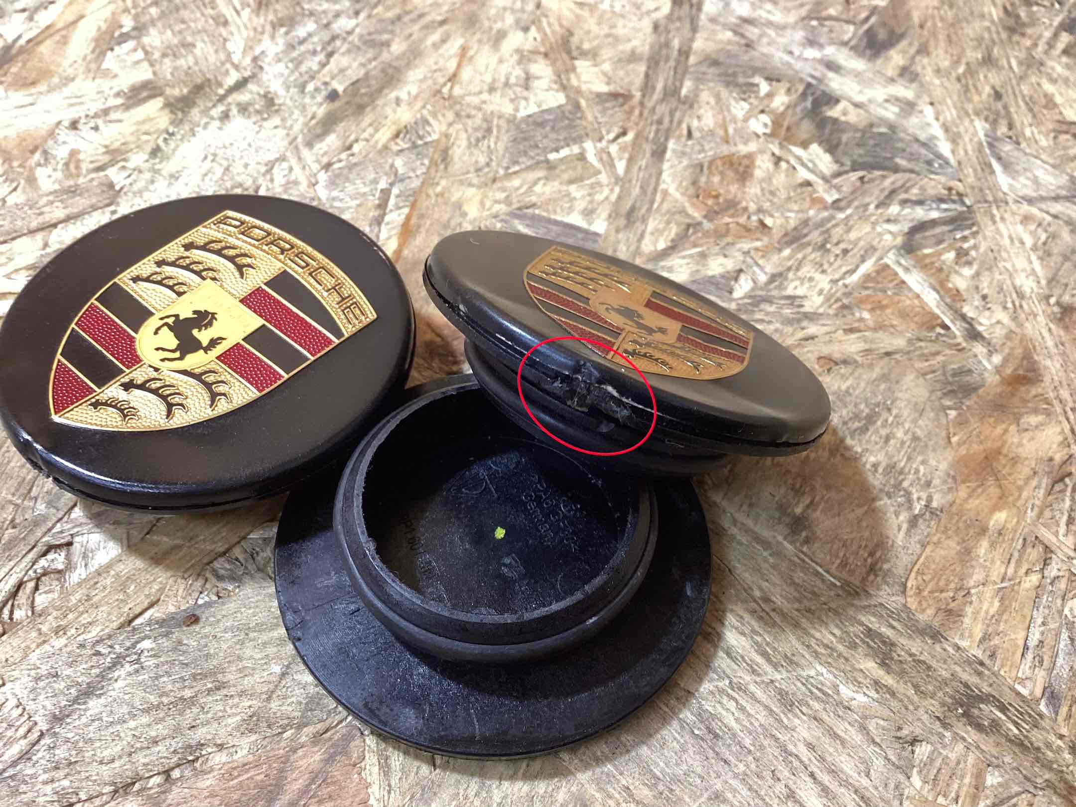 Накладка, колпак на диск Porsche 911 130726-104