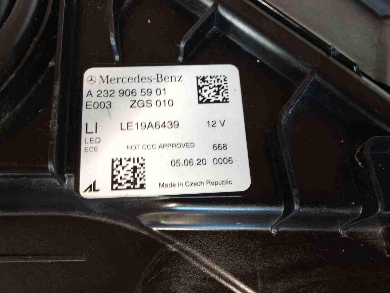 Фара правая Mercedes SL (R232) 130826-201