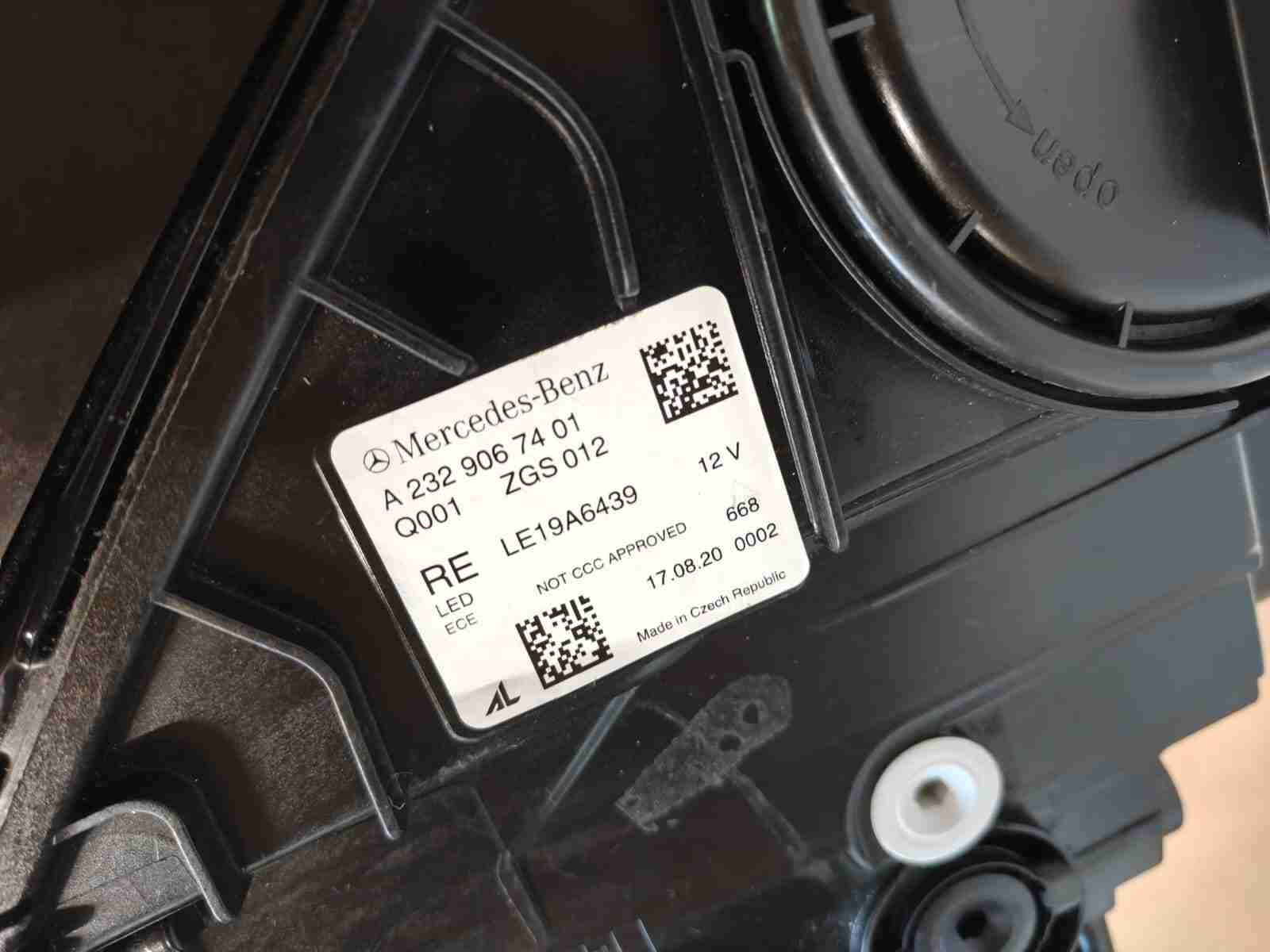 Фара правая Mercedes SL (R232) 130826-201