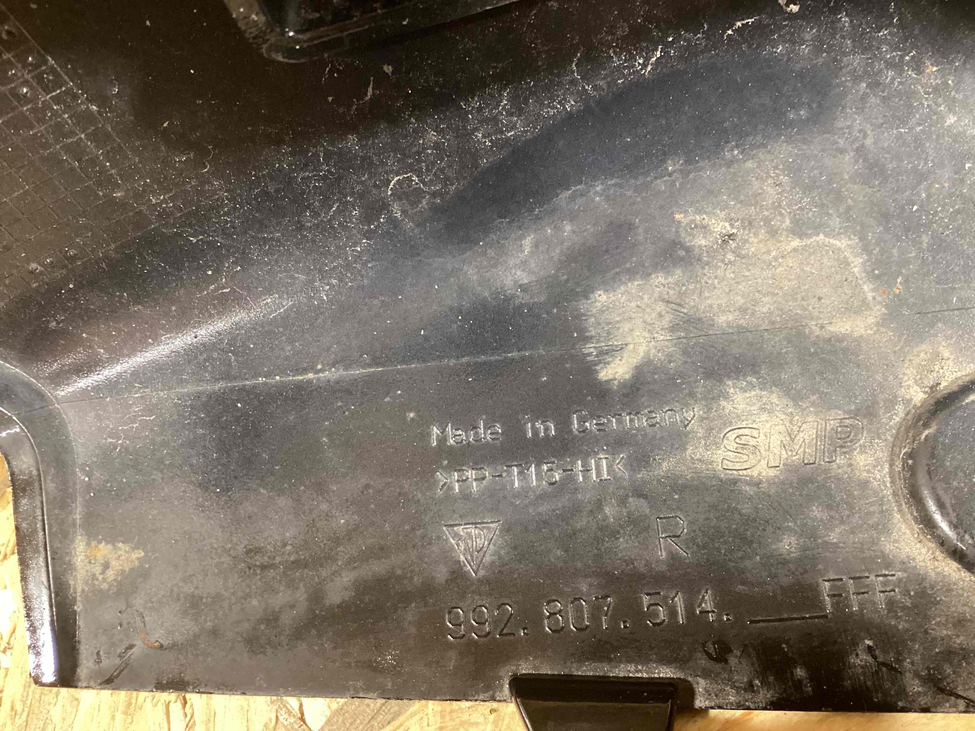 Заглушка, вставка (решетка) в бампер Porsche 911 140526-105