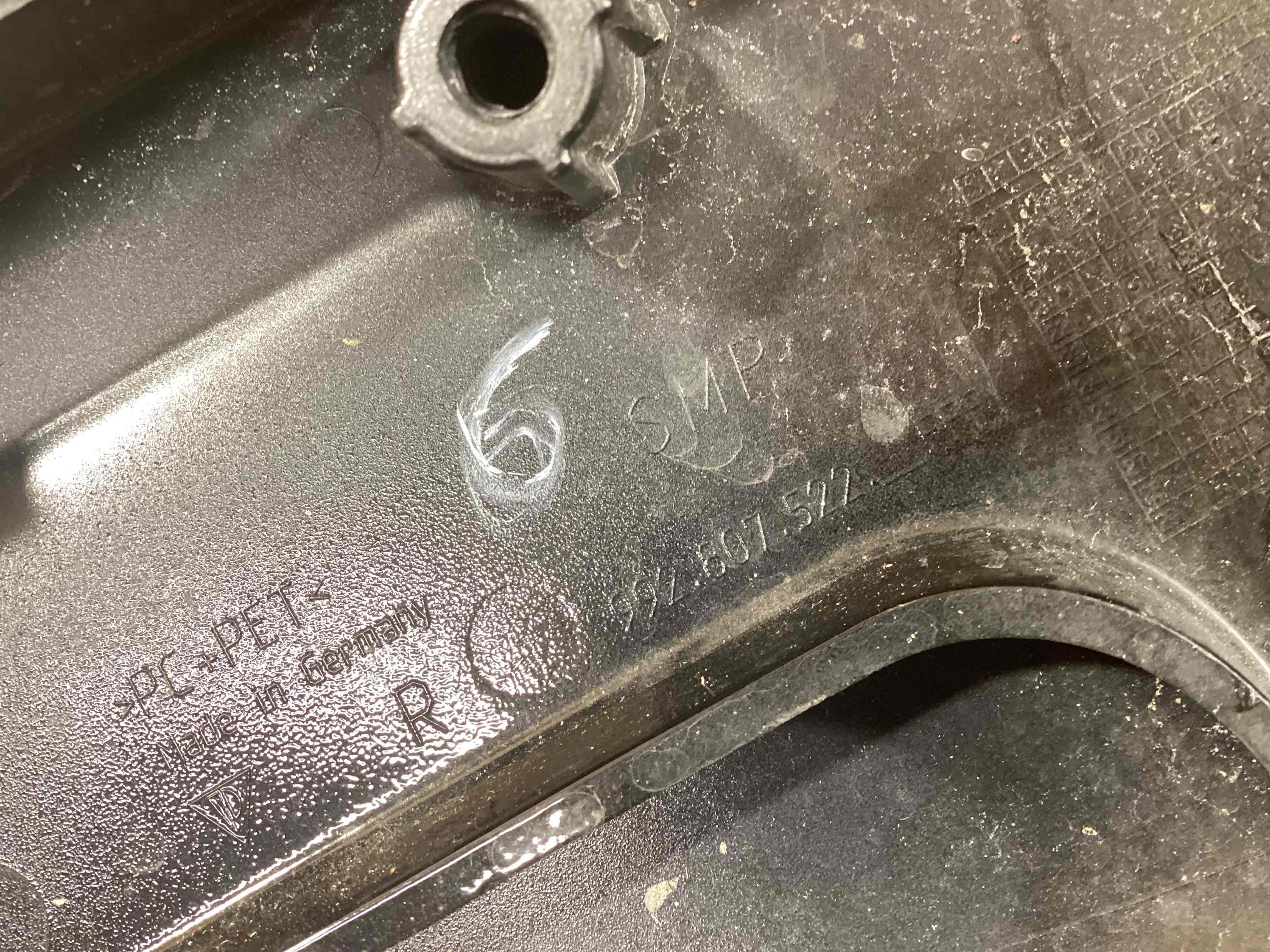 Заглушка, вставка (решетка) в бампер Porsche 911 140526-105