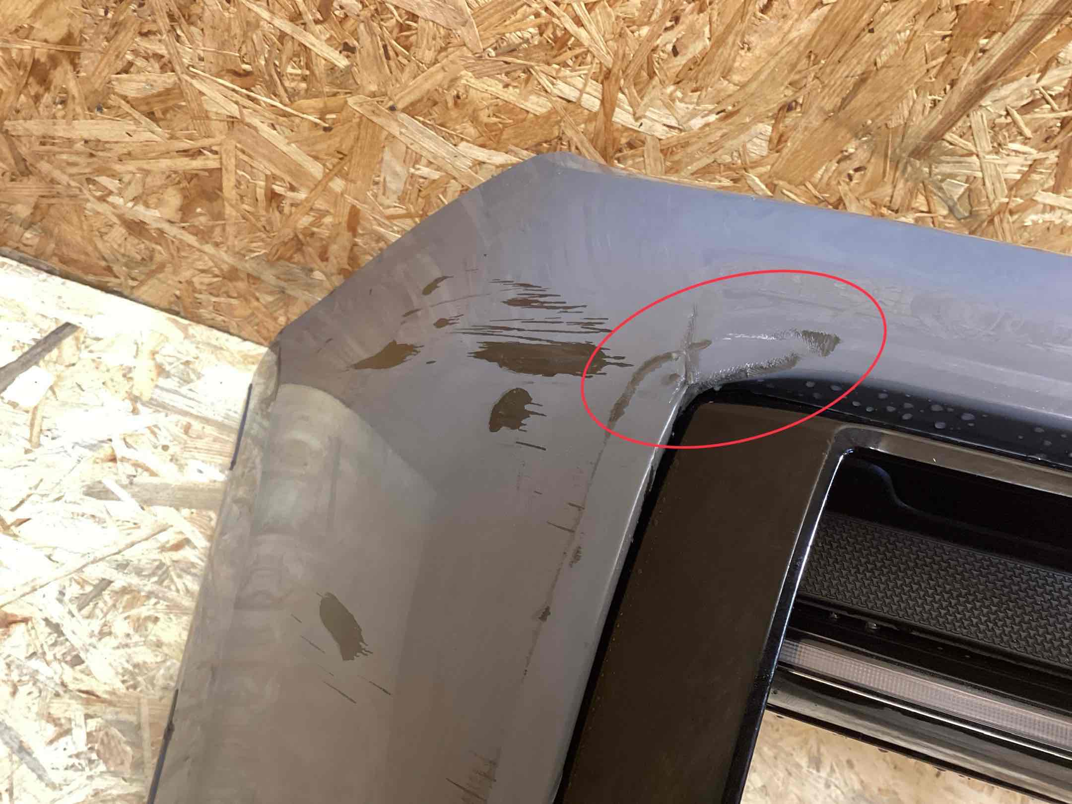 Бампер передний Porsche Cayenne 160126-109