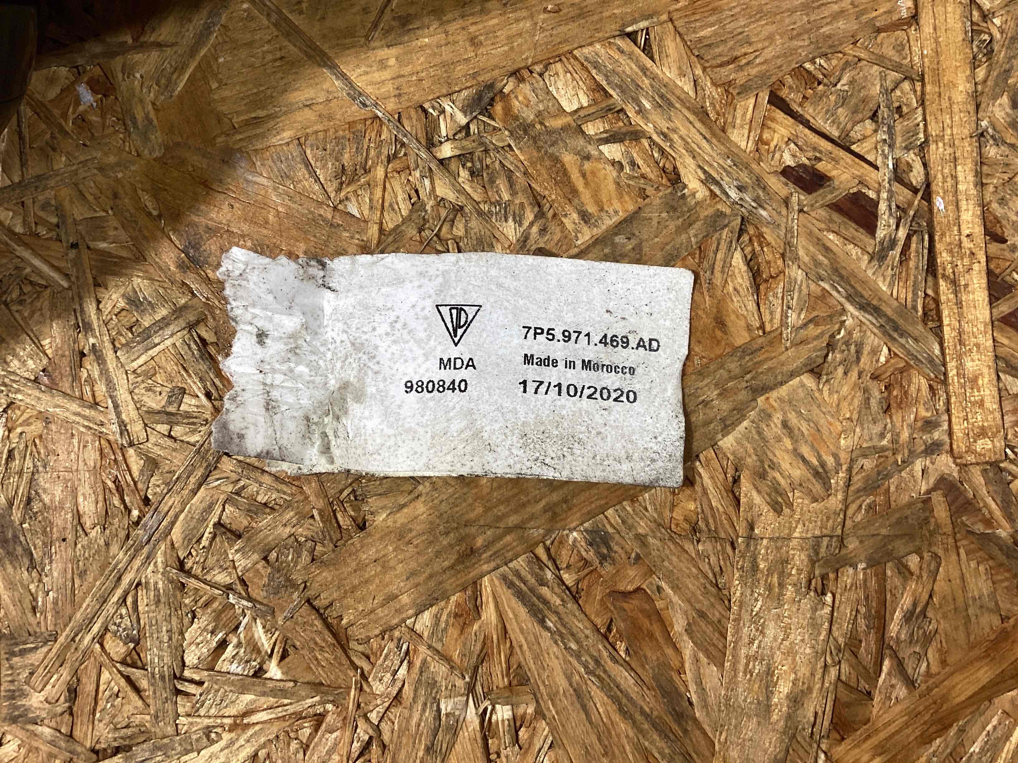 Зеркало наружное левое, корпус, накладка, крепление, др. Porsche Cayenne 160126-116