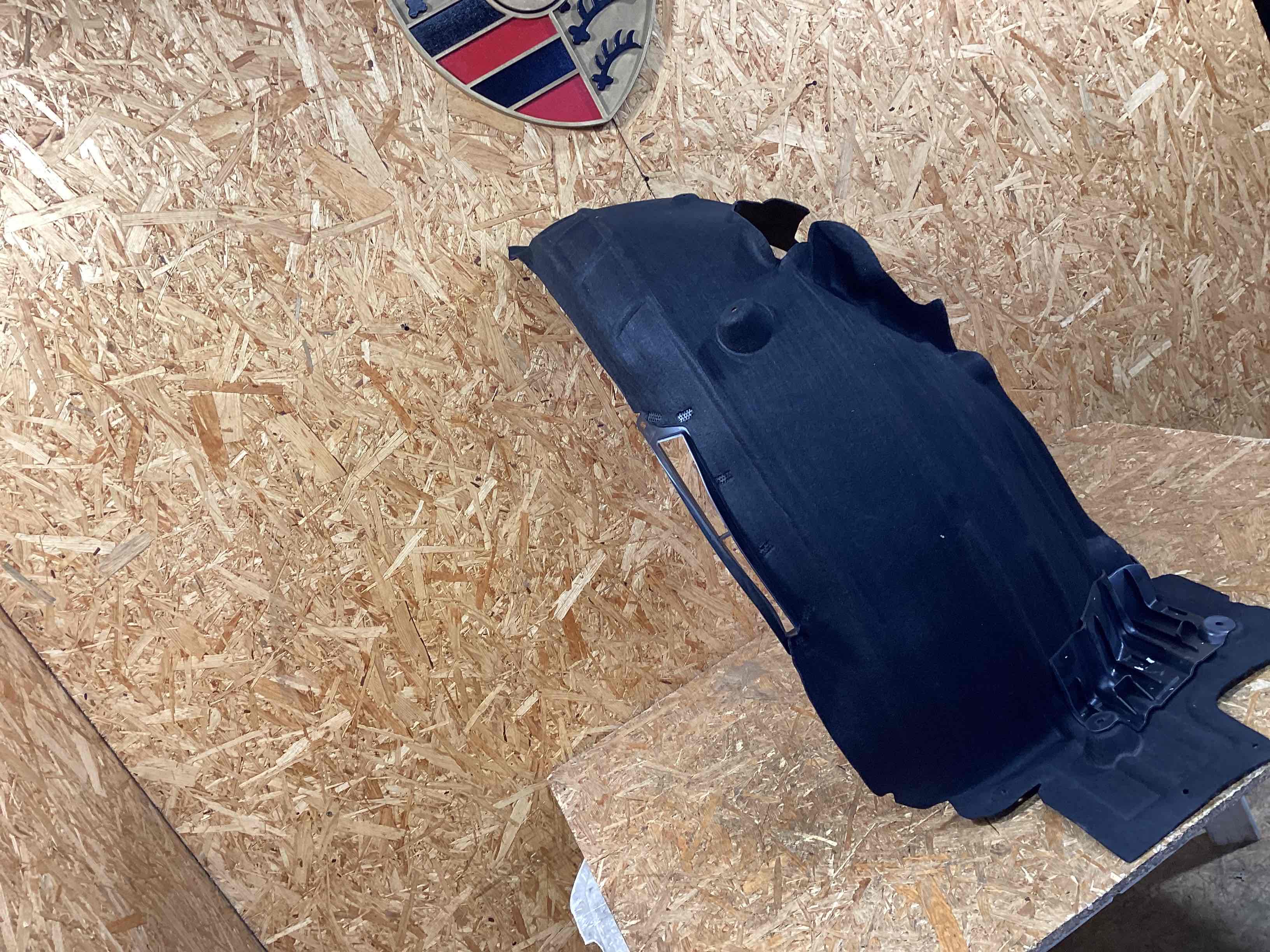 Защита арок передняя левая (подкрылок) Porsche Panamera 160326-109