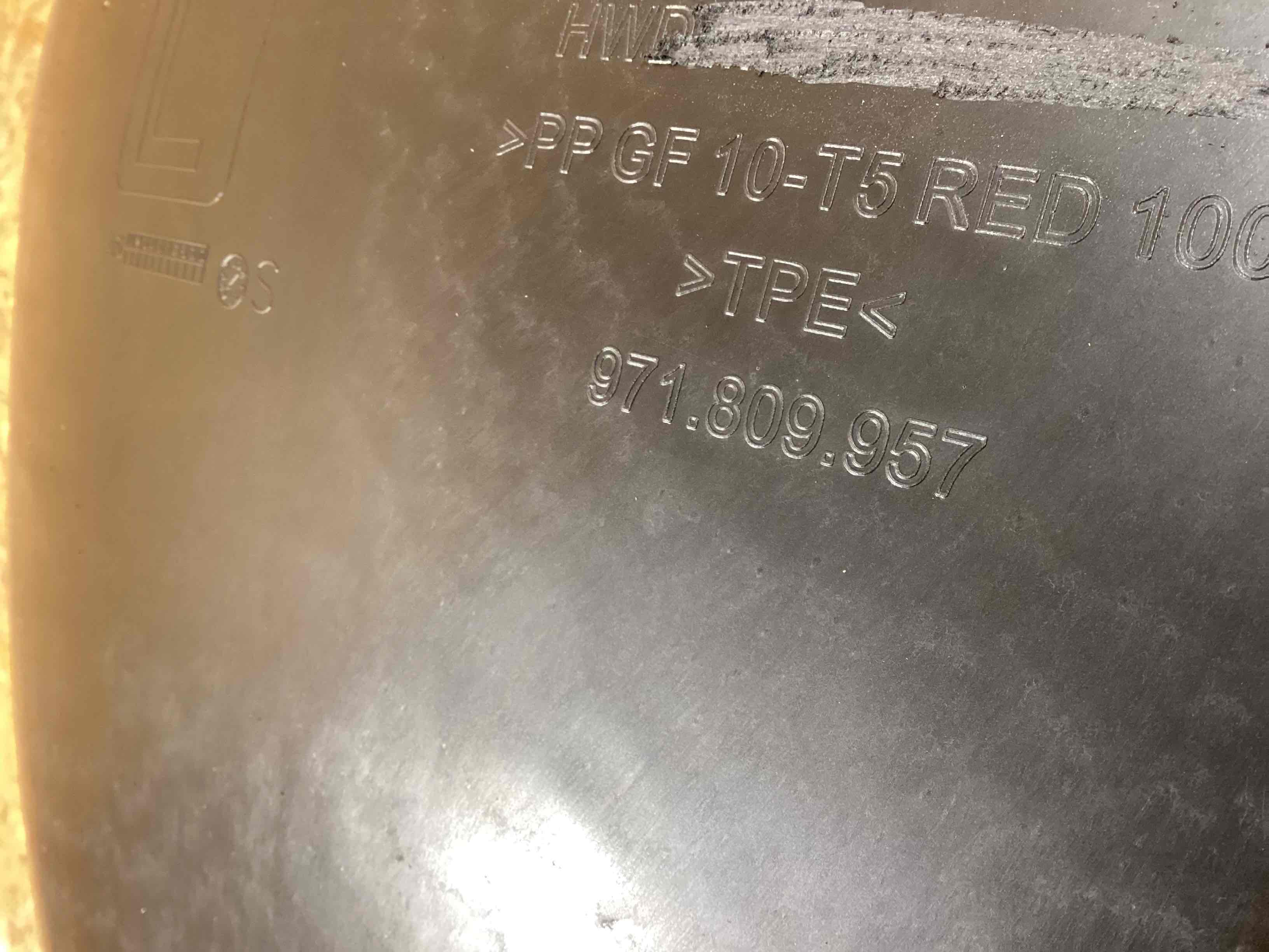 Защита арок передняя левая (подкрылок) Porsche Panamera 160326-132