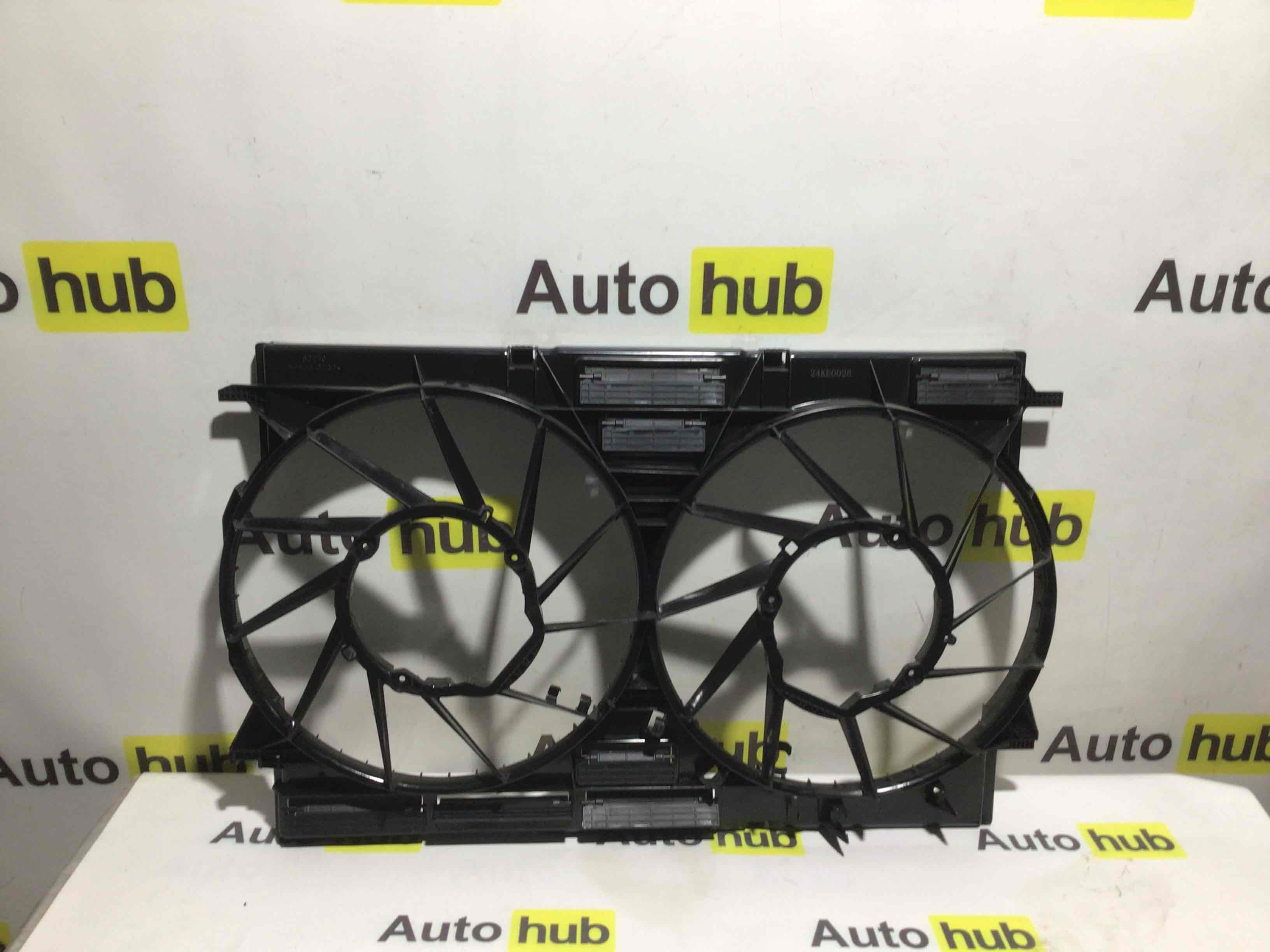 Диффузор (кожух) вентилятора радиатора Porsche Cayenne 161225-006