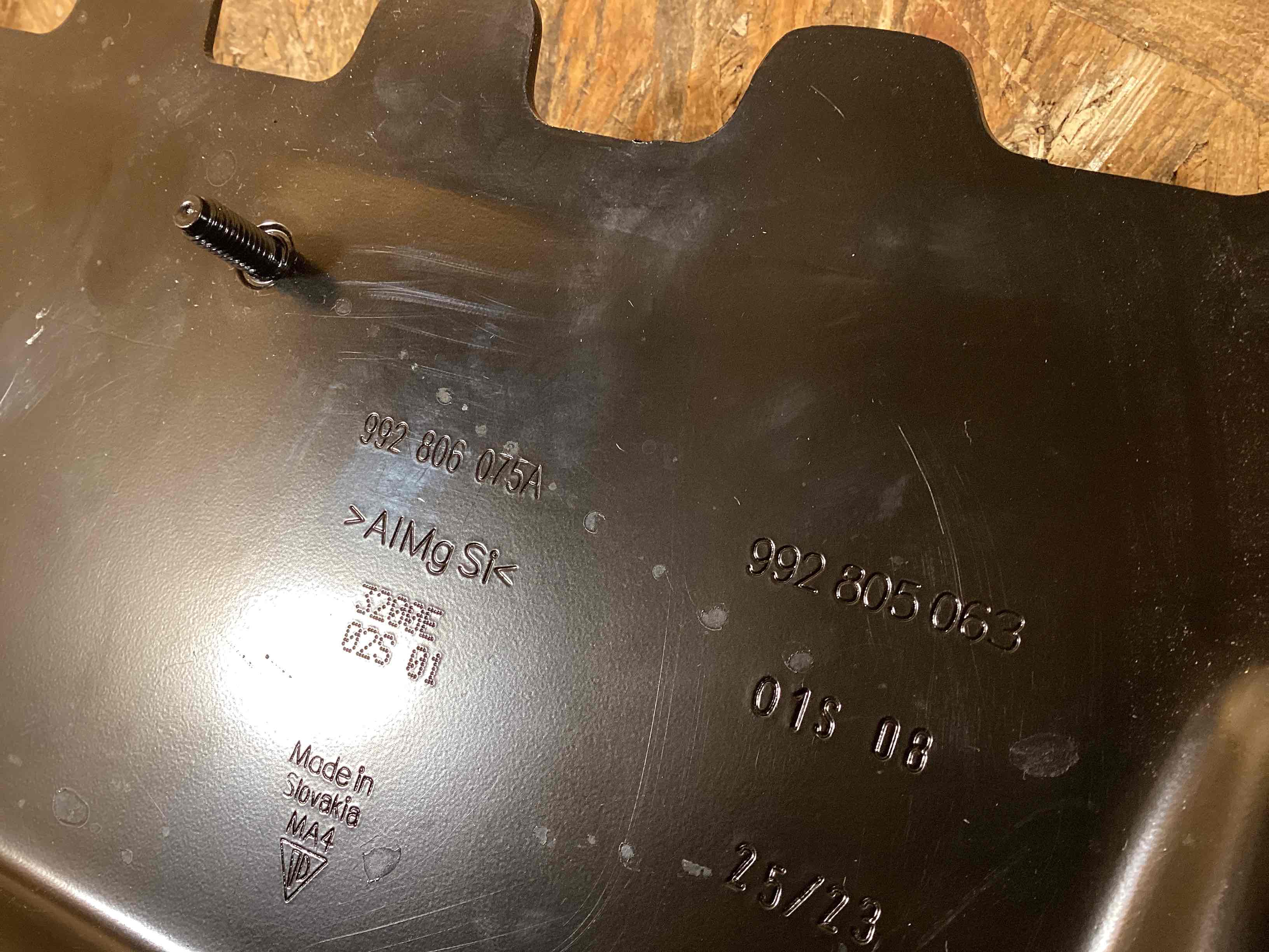 Лонжерон левый Porsche 911 170226-119