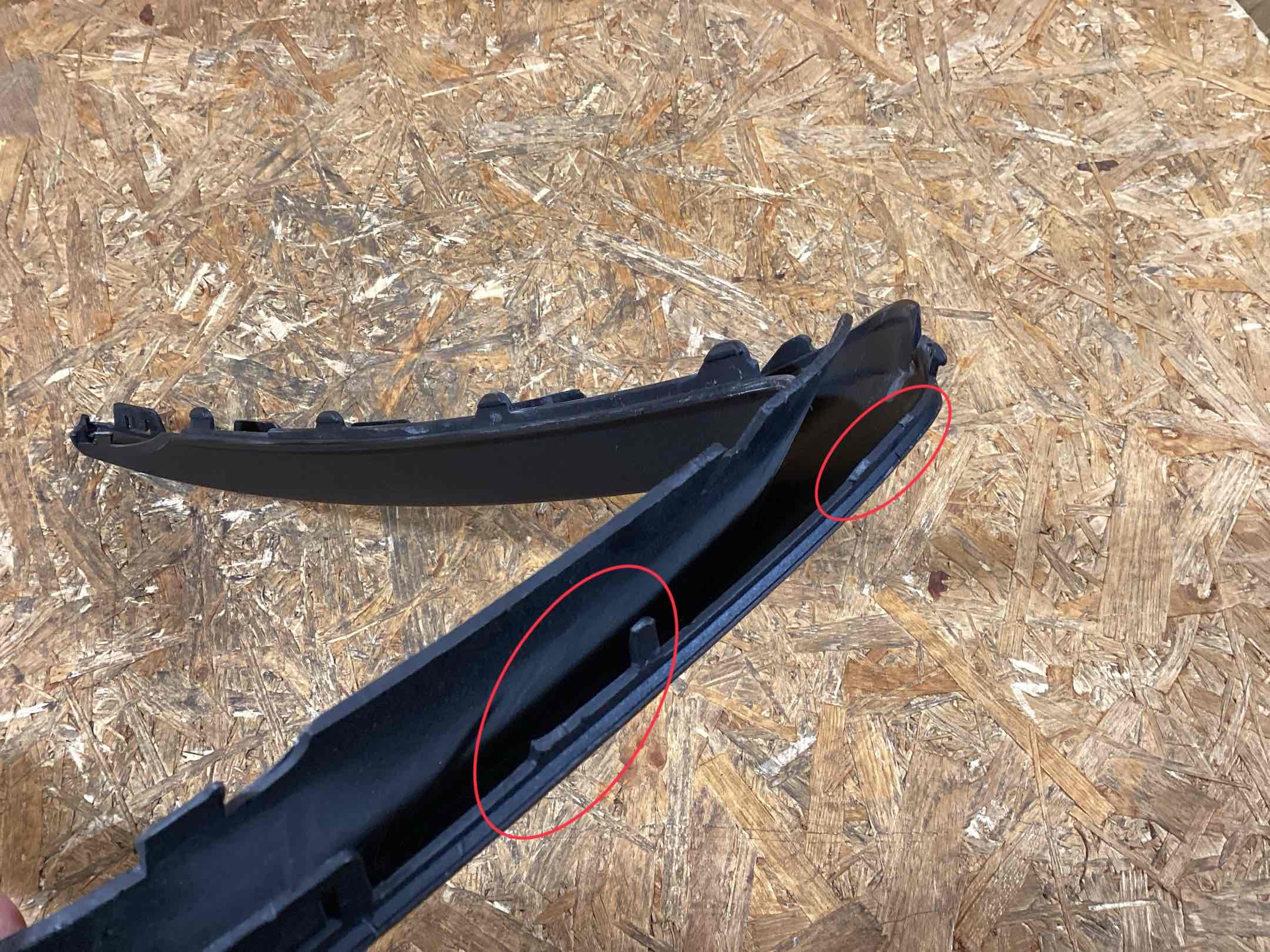 Заглушка, вставка (решетка) в бампер Porsche Macan 170226-149