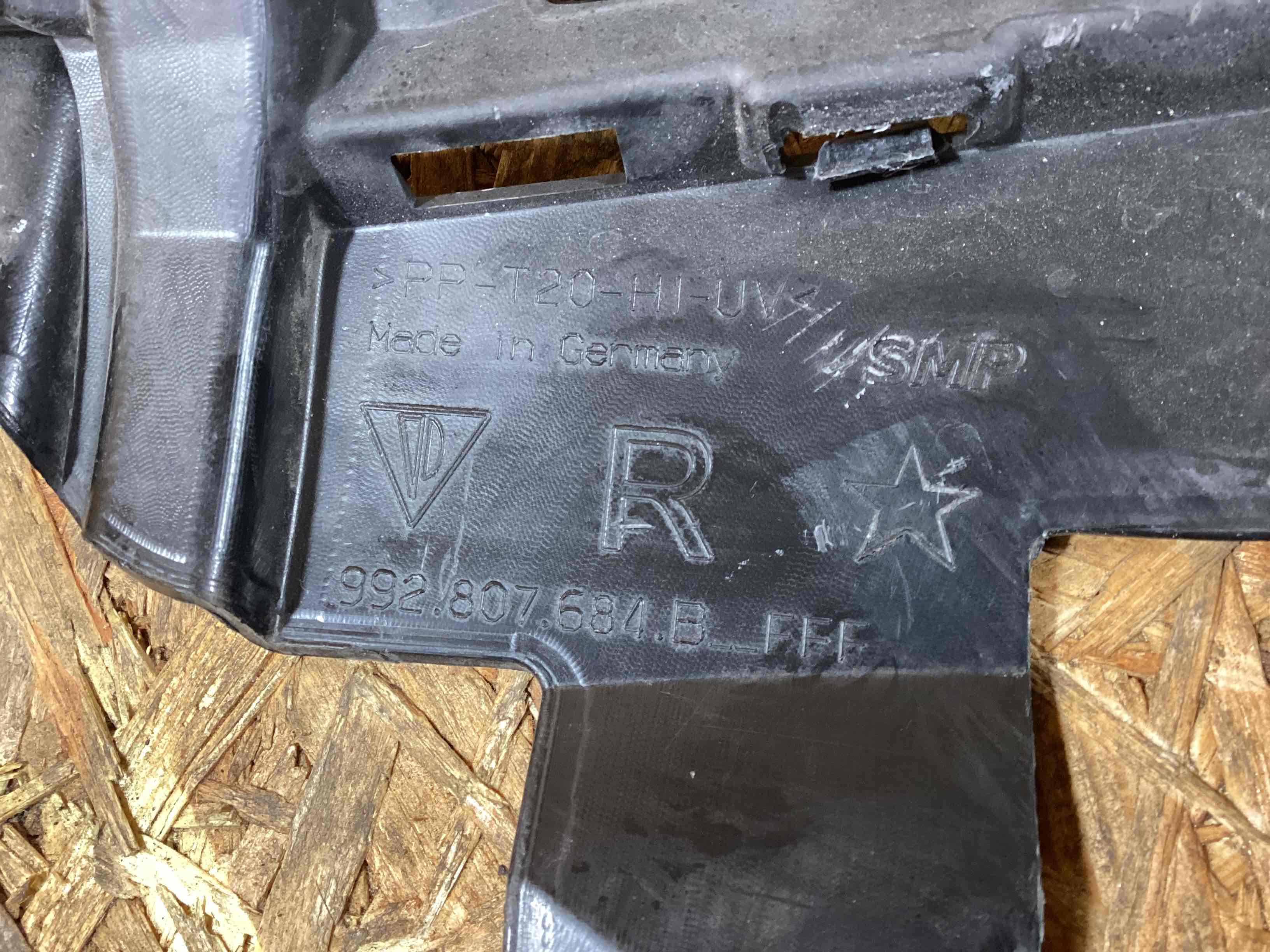 Заглушка, вставка (решетка) в бампер Porsche 911 170326-110