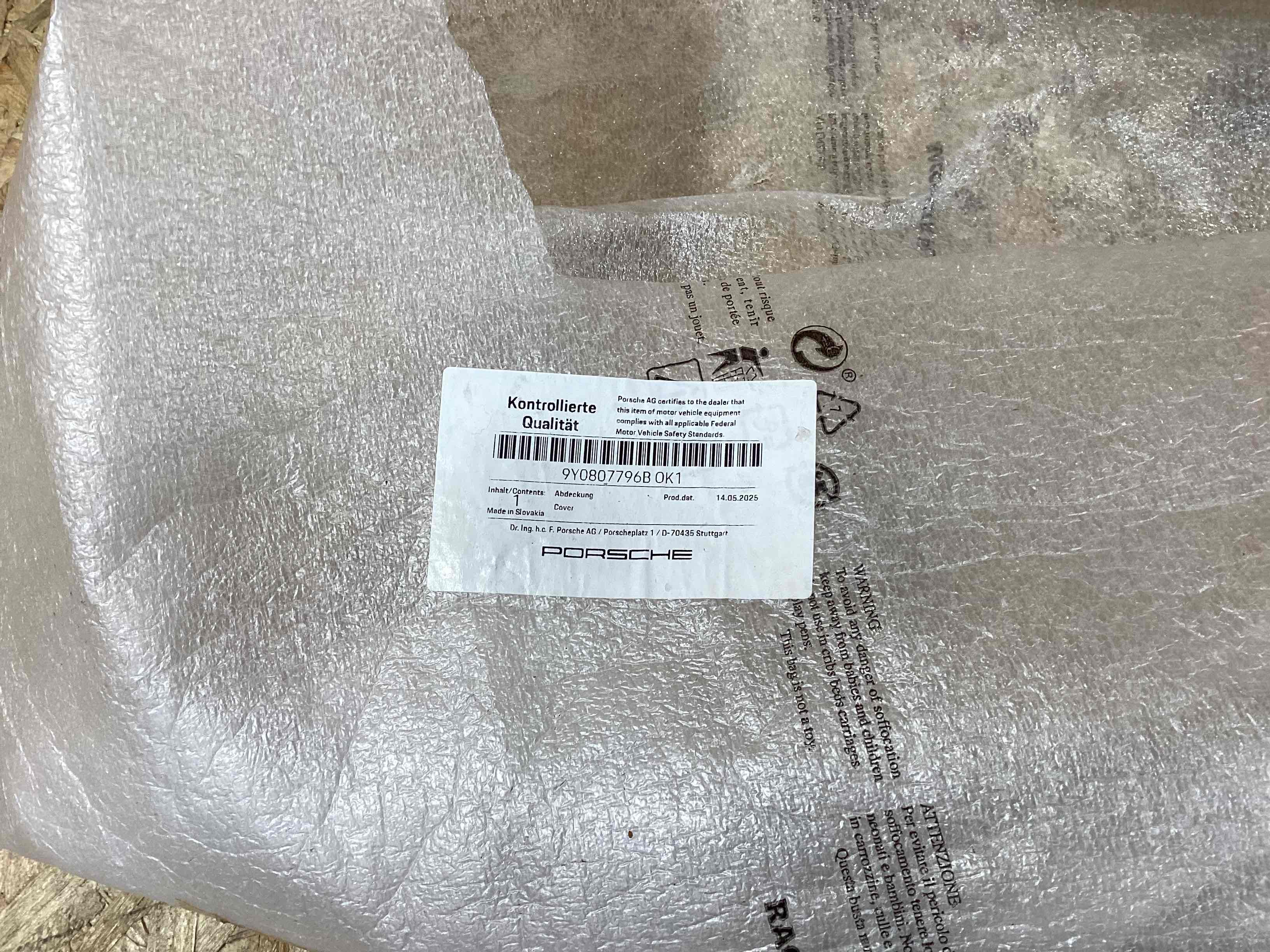 Заглушка, вставка (решетка) в бампер Porsche Cayenne 170726-120
