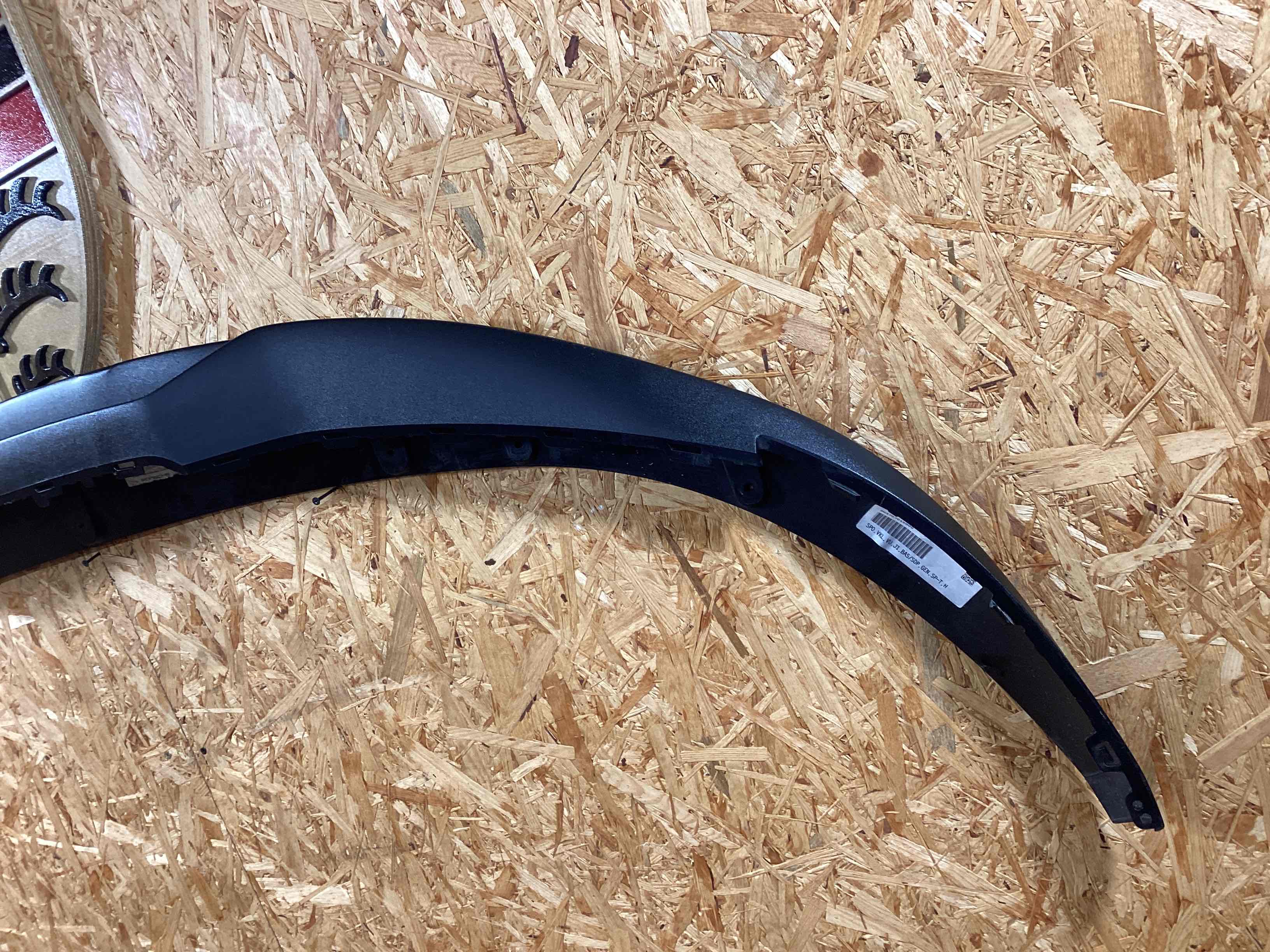 Юбка бампера нижняя Porsche Taycan 171225-101