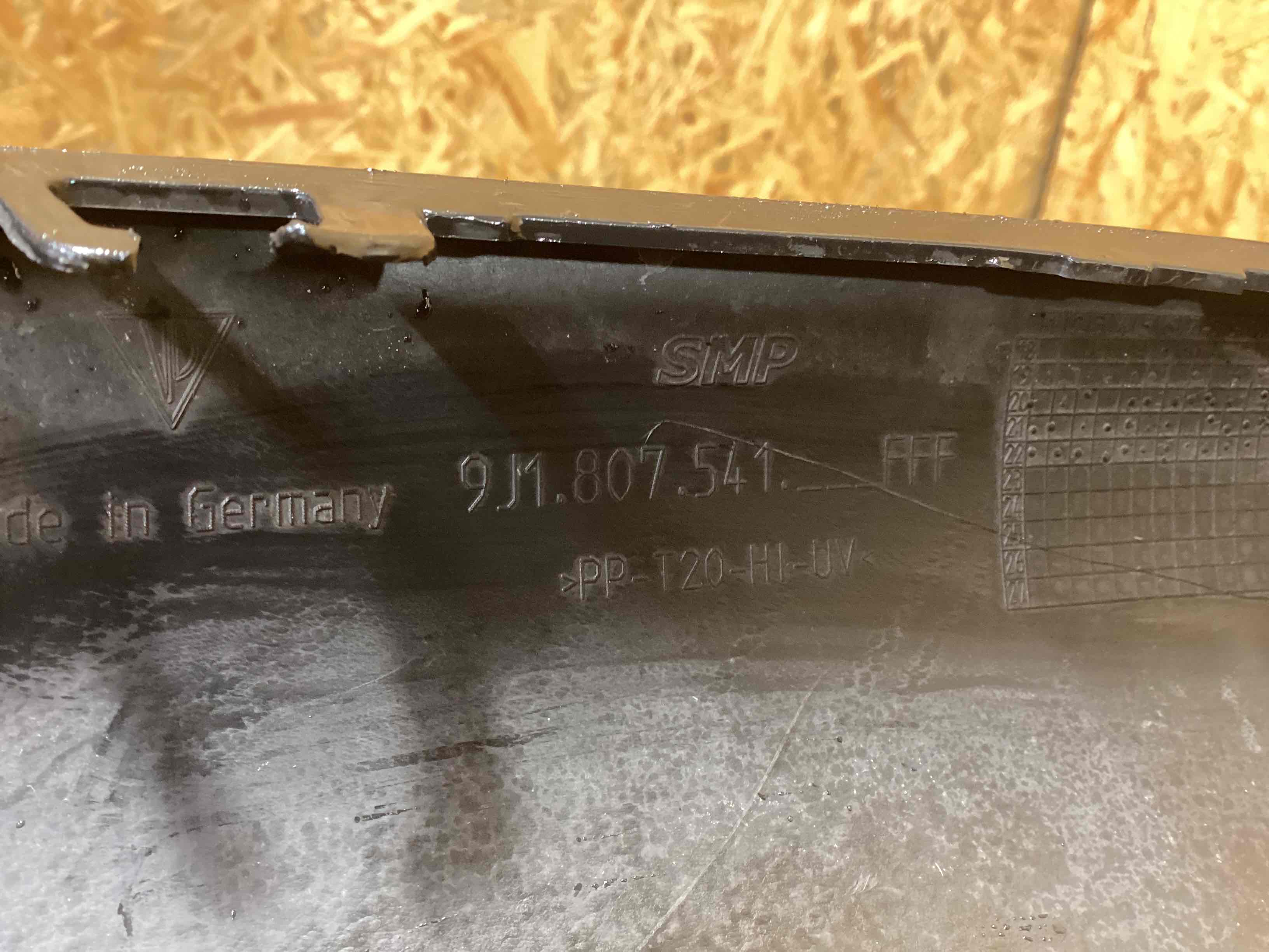 Юбка бампера нижняя Porsche Taycan 171225-102