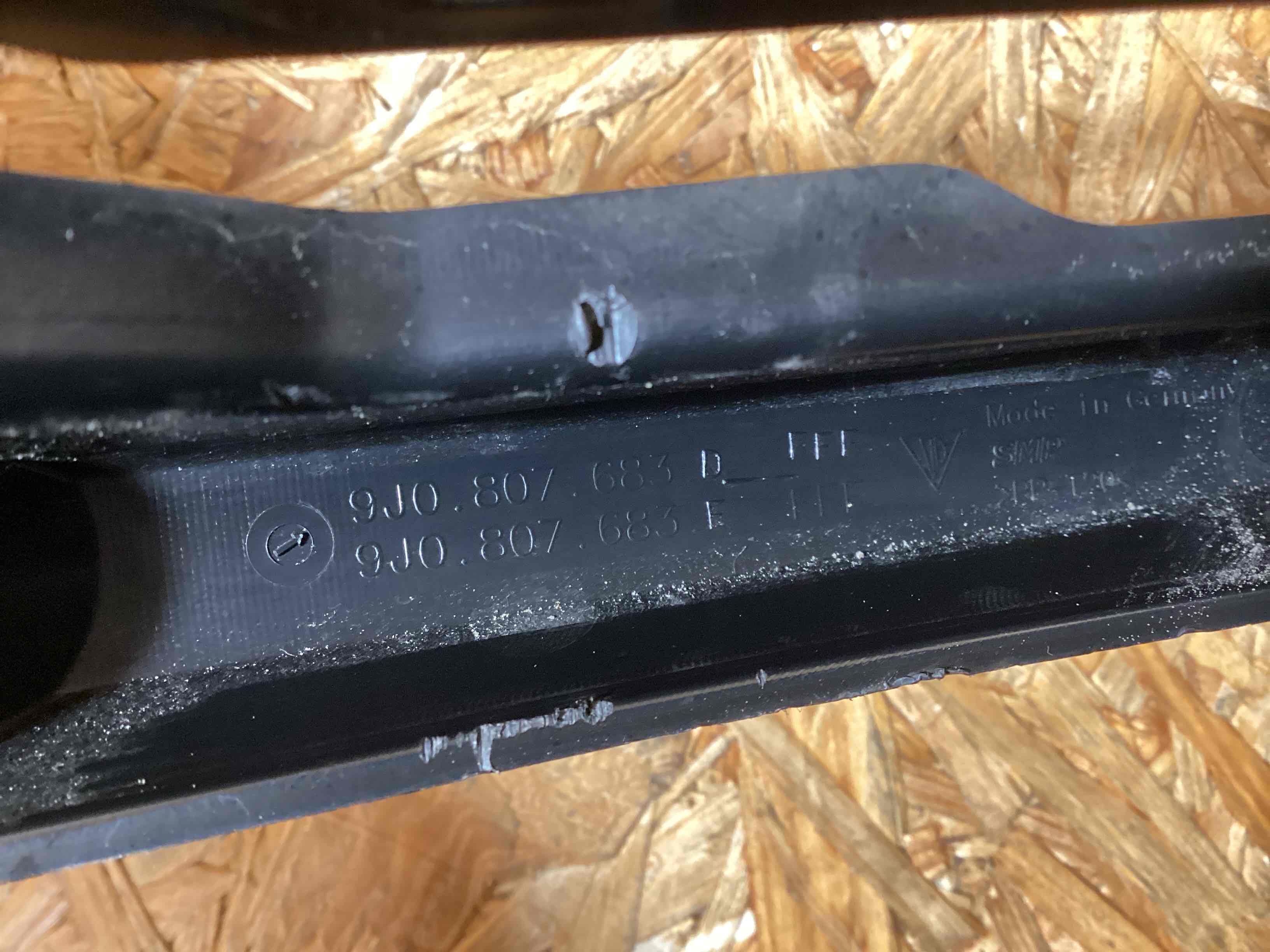 Заглушка, вставка (решетка) в бампер Porsche Taycan 171225-103