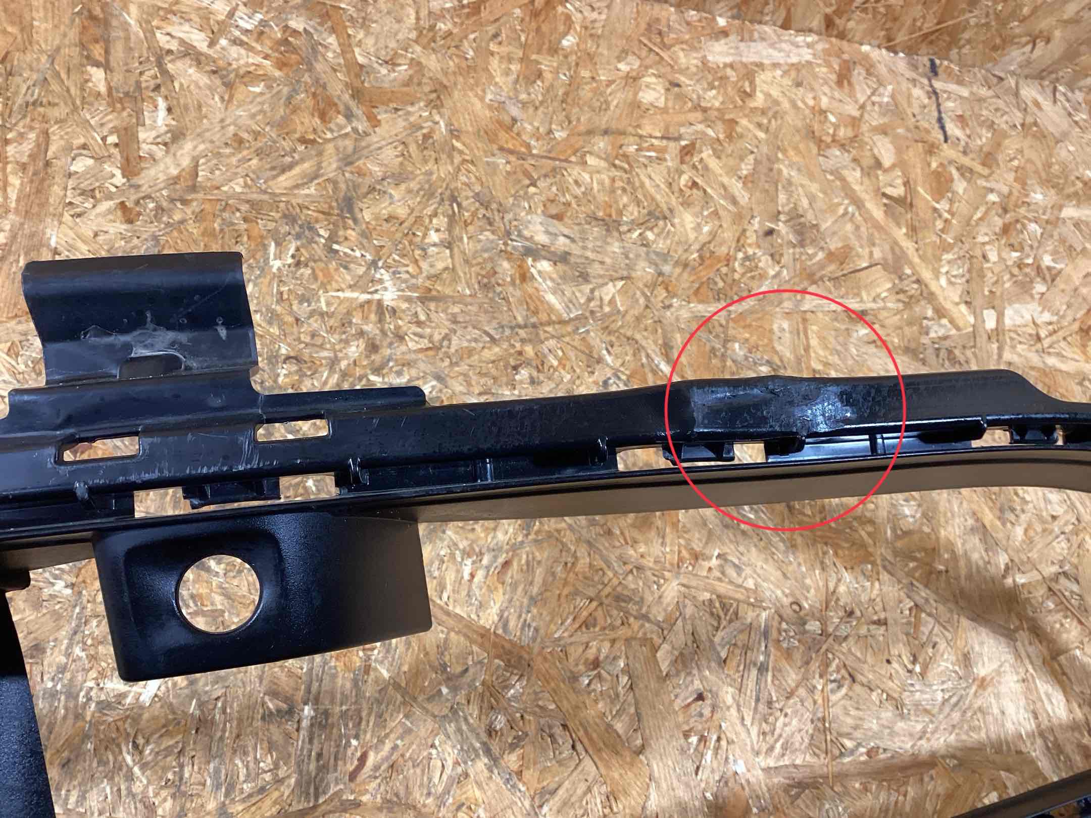 Заглушка, вставка (решетка) в бампер Porsche Taycan 171225-103