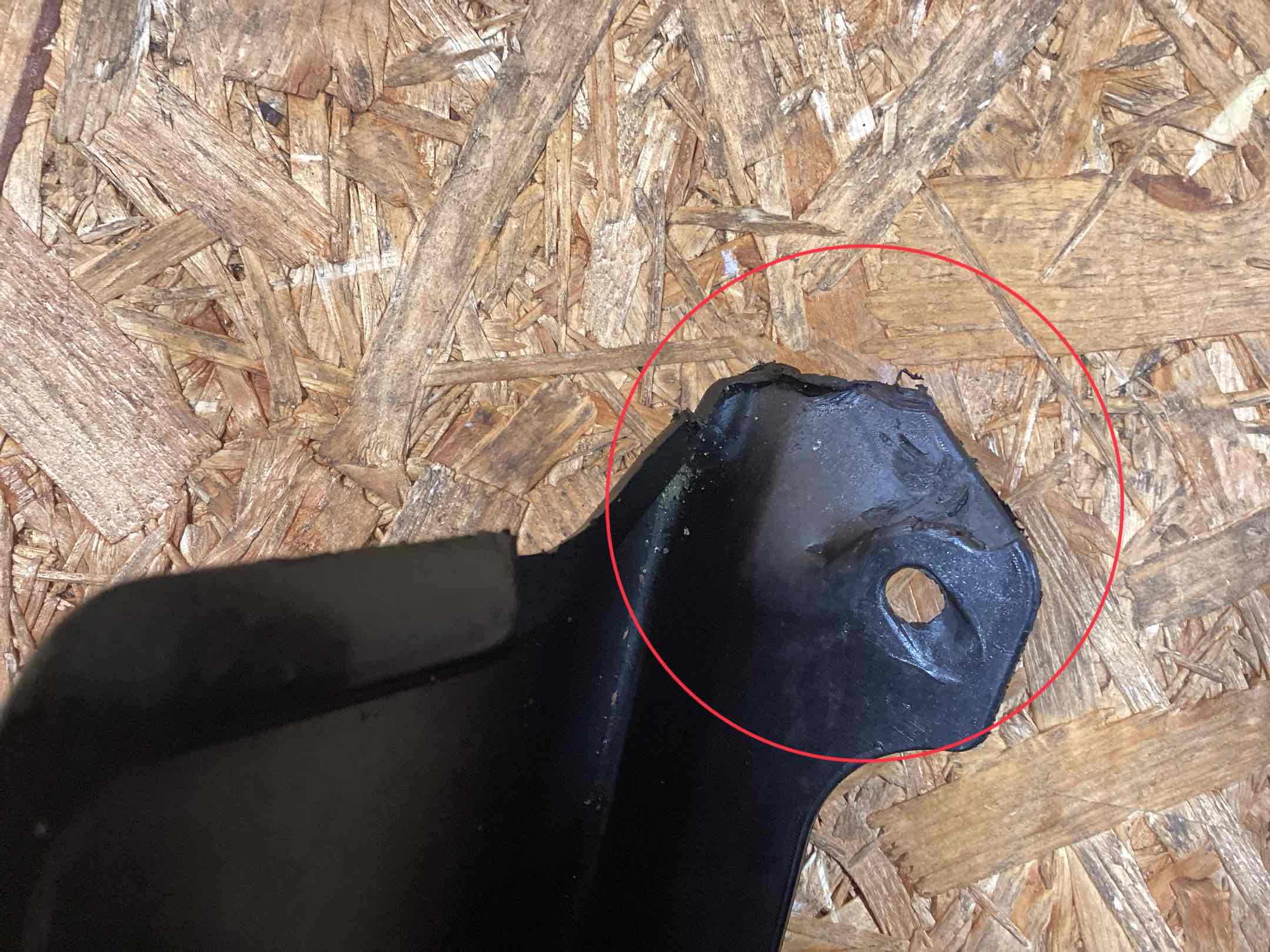 Защита арок задняя левая (подкрылок) Porsche 911 171225-104