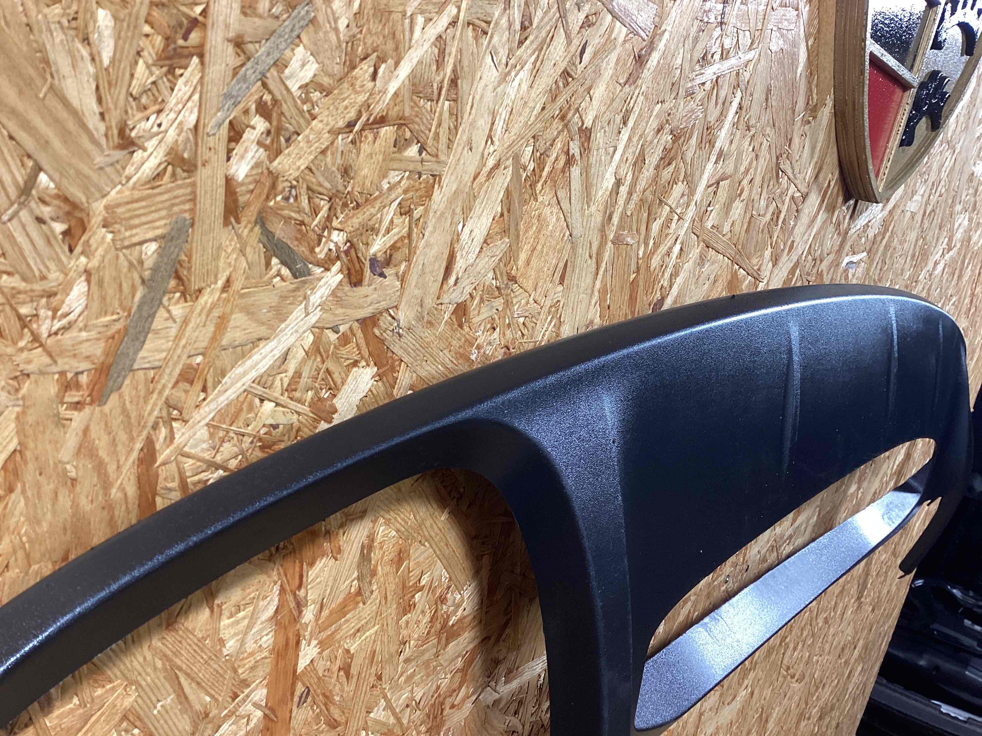 Накладка на бампер Porsche Macan 171225-105