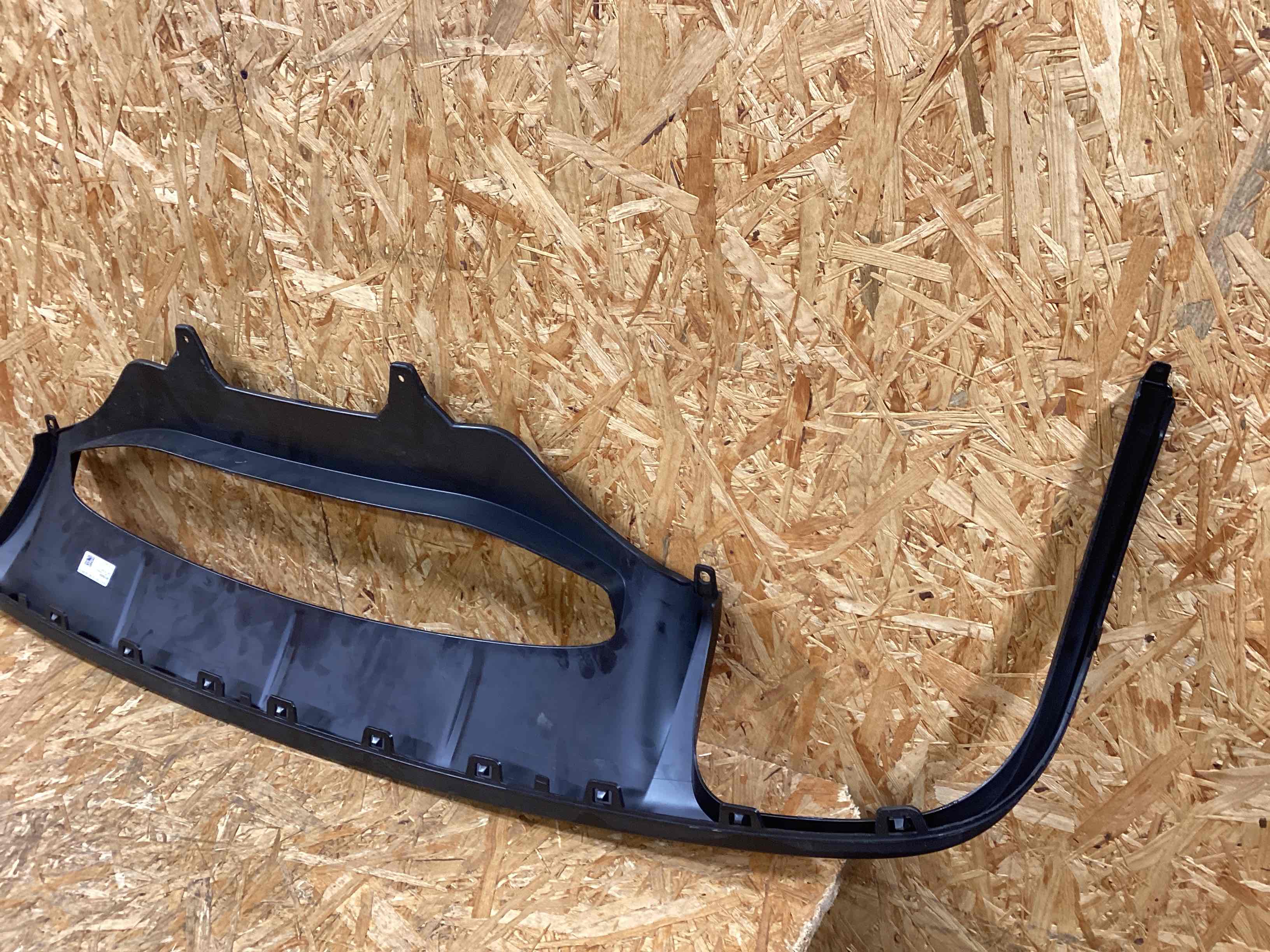 Накладка на бампер Porsche Macan 171225-105