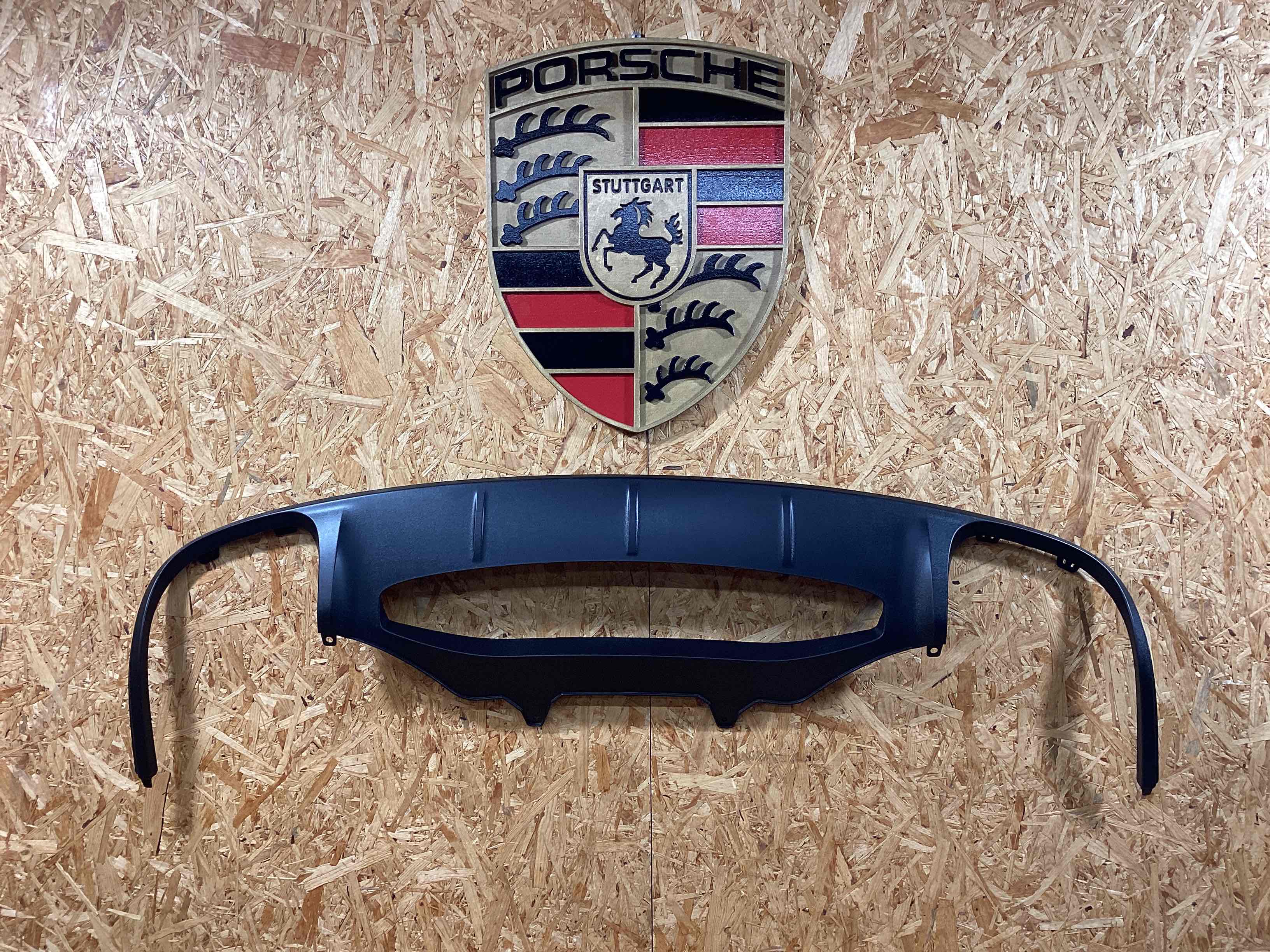 Накладка на бампер Porsche Macan 171225-105