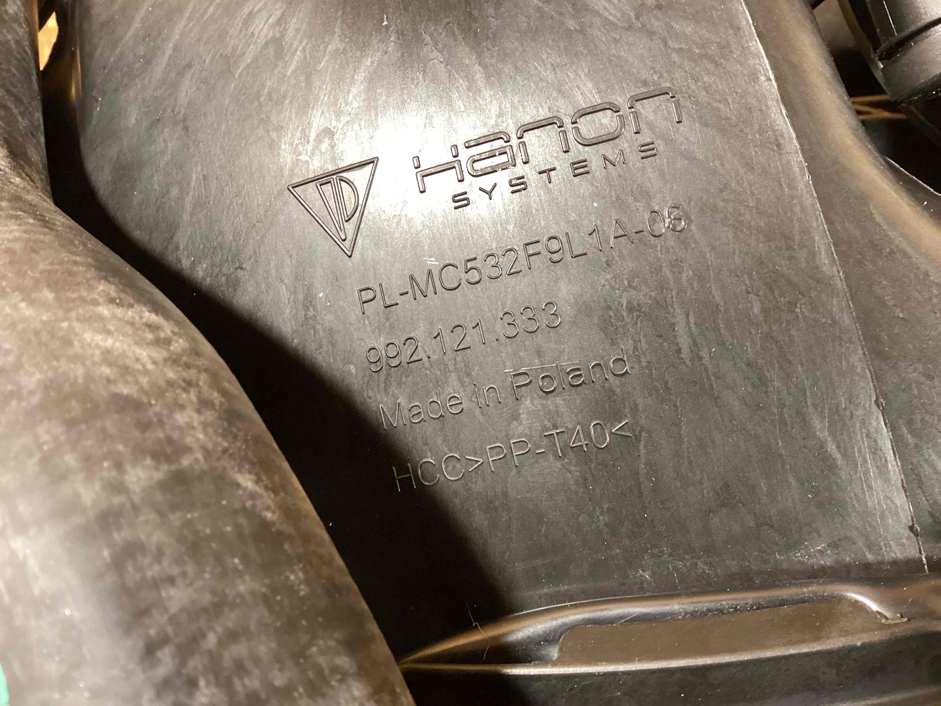 Кассета радиаторов Porsche 911 180226-103