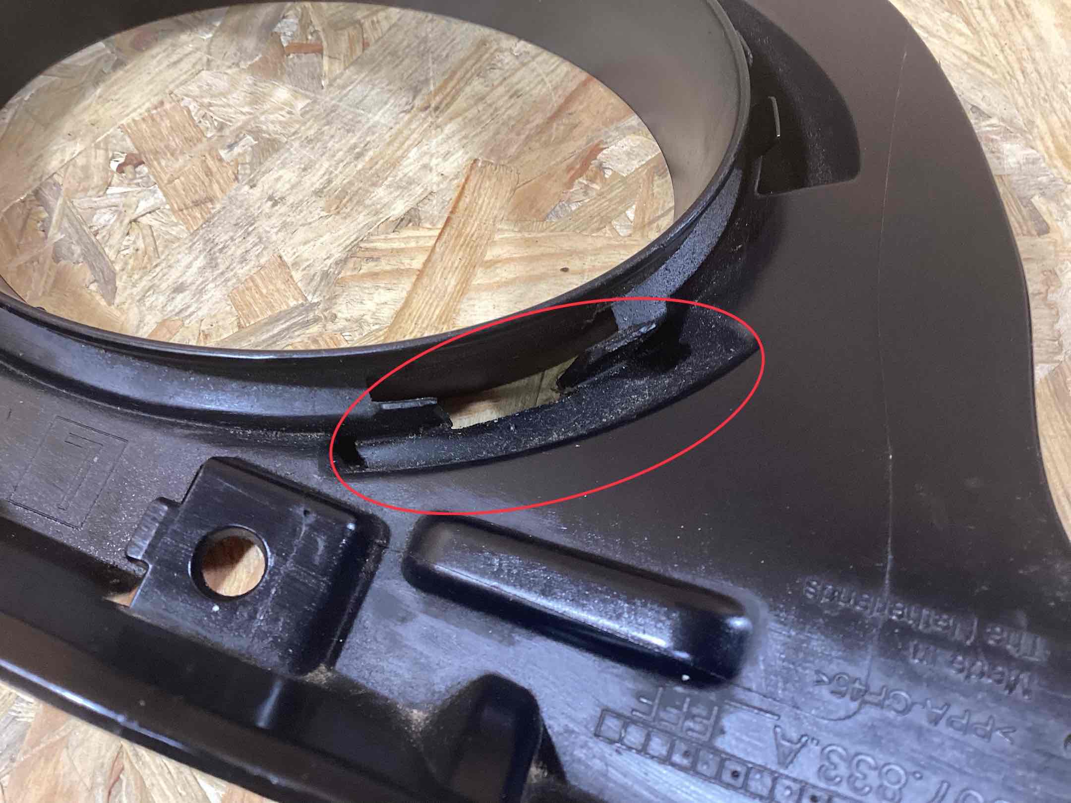 Заглушка, вставка (решетка) в бампер Porsche 911 180526-105