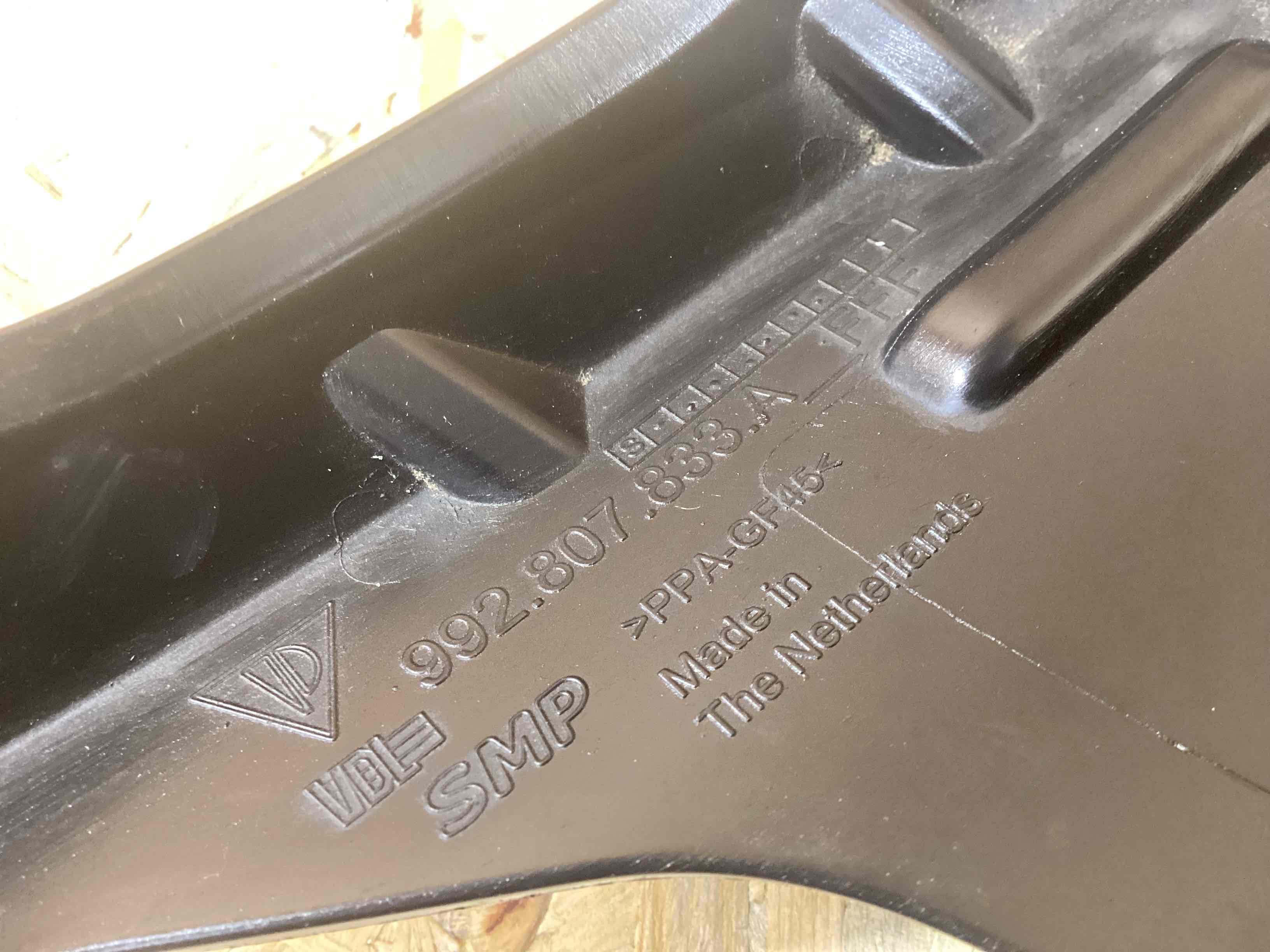 Заглушка, вставка (решетка) в бампер Porsche 911 180526-105