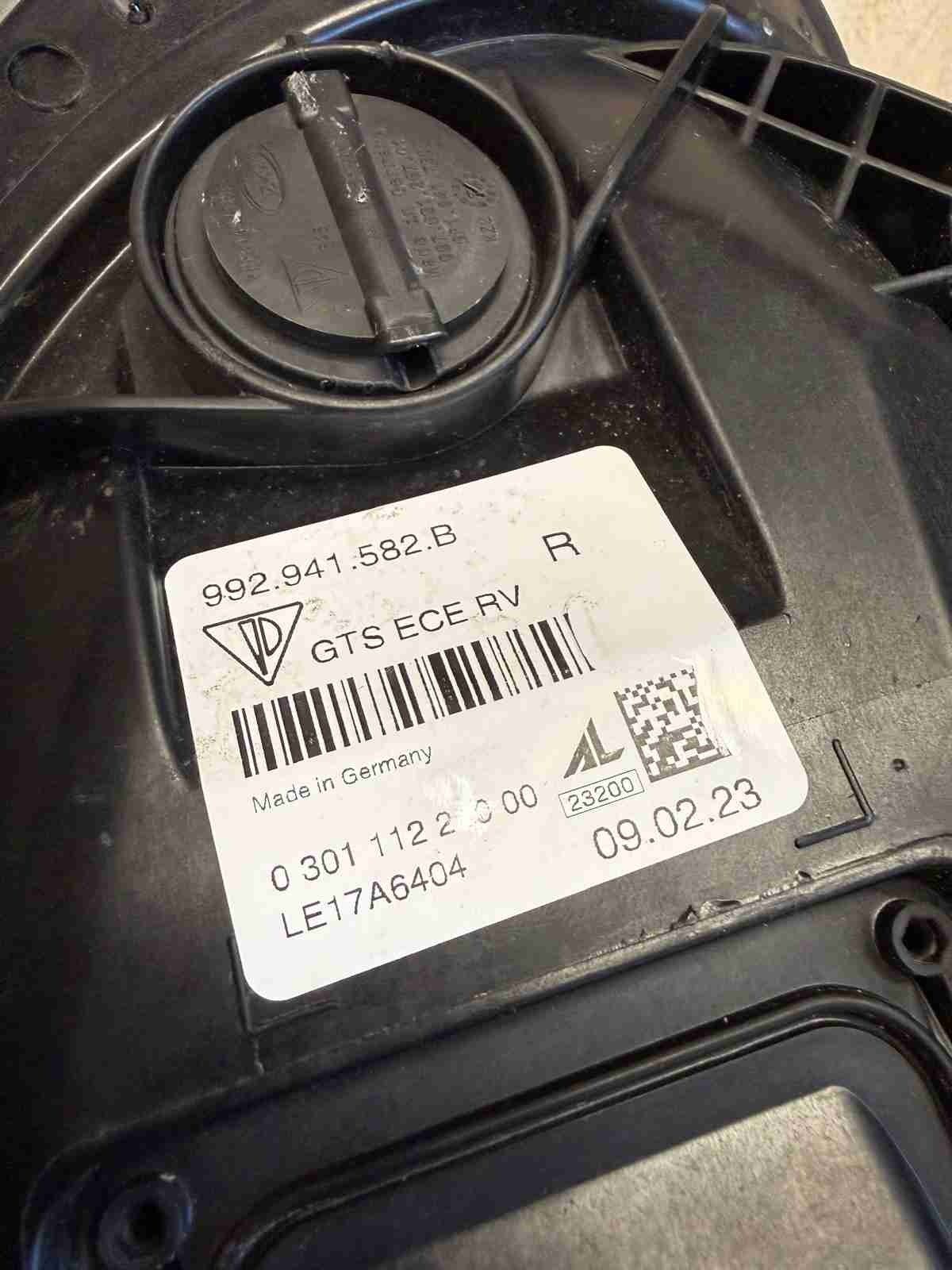 Фара левая Porsche 911 190226-172