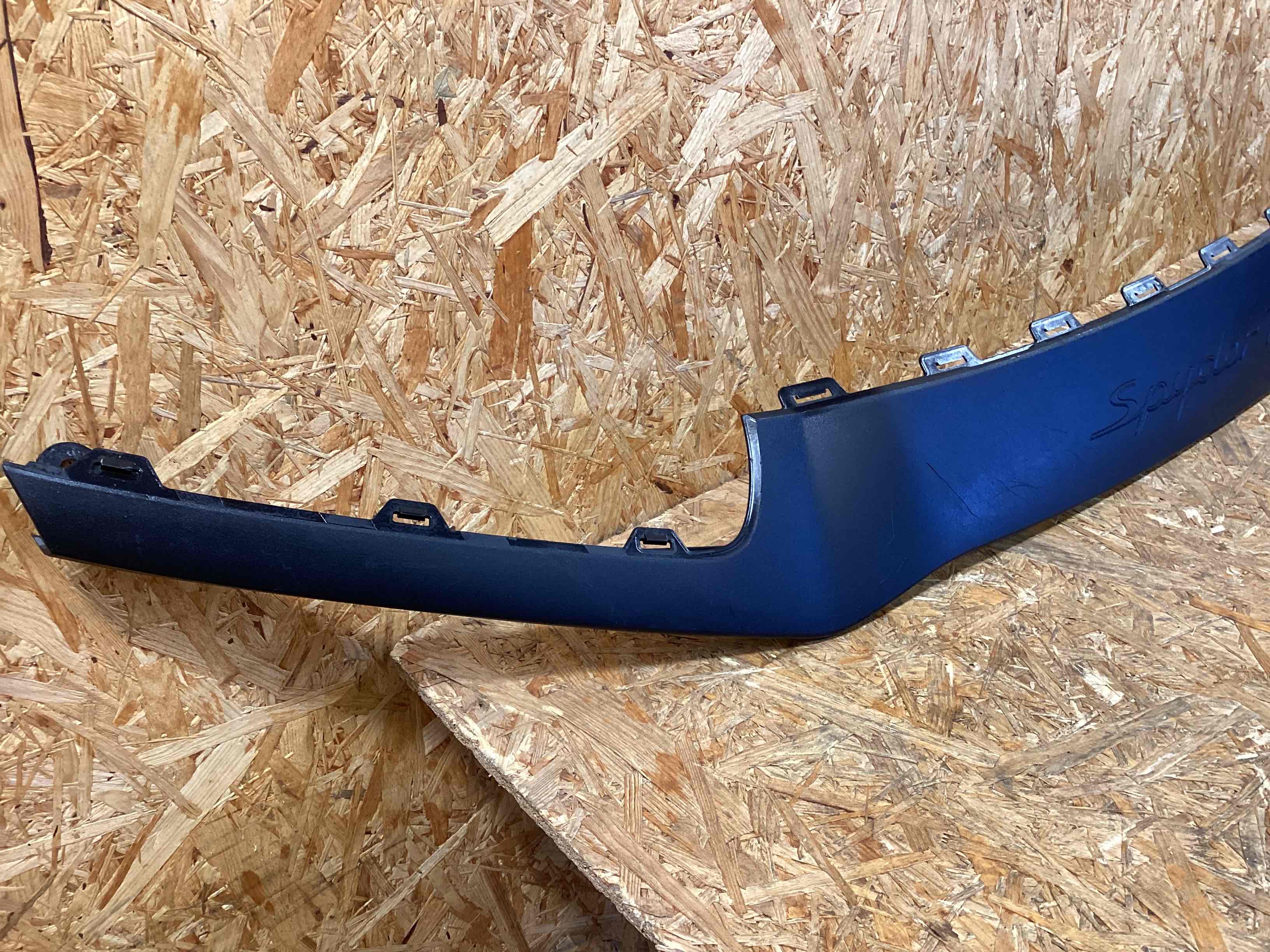 Юбка бампера нижняя Porsche Boxster 718 190326-109