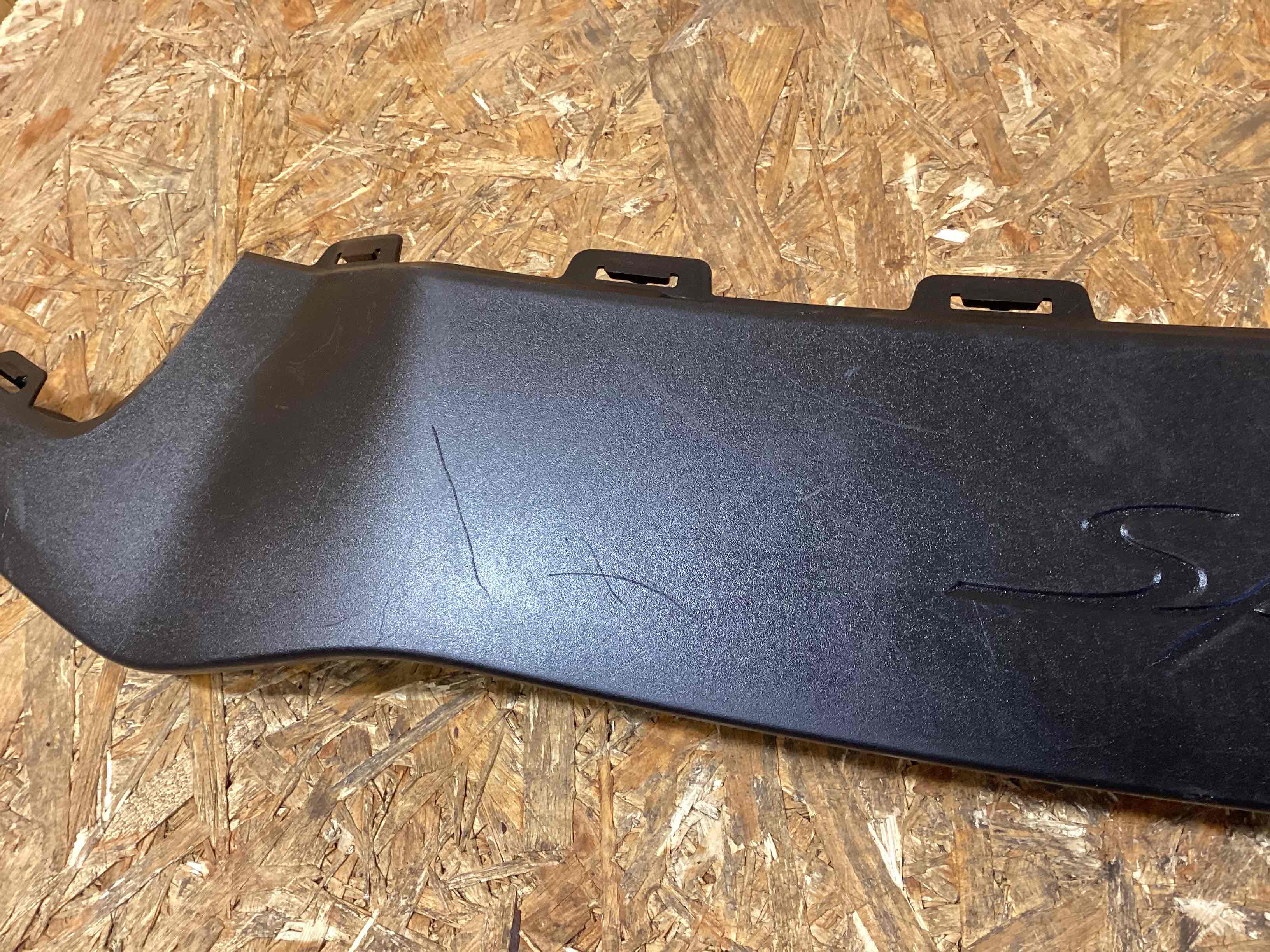 Юбка бампера нижняя Porsche Boxster 718 190326-109