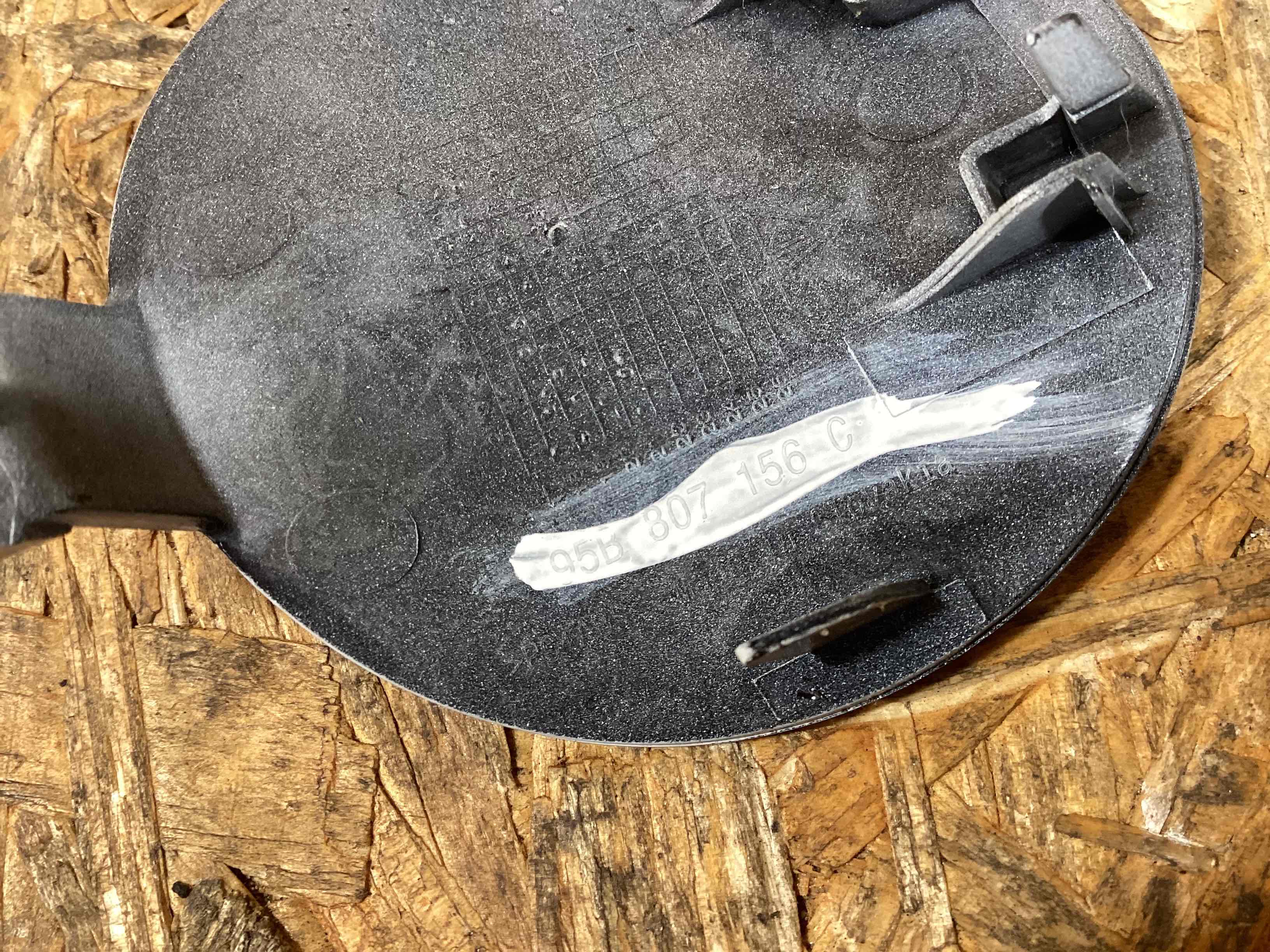 Заглушка, вставка (решетка) в бампер Porsche Macan 190326-113