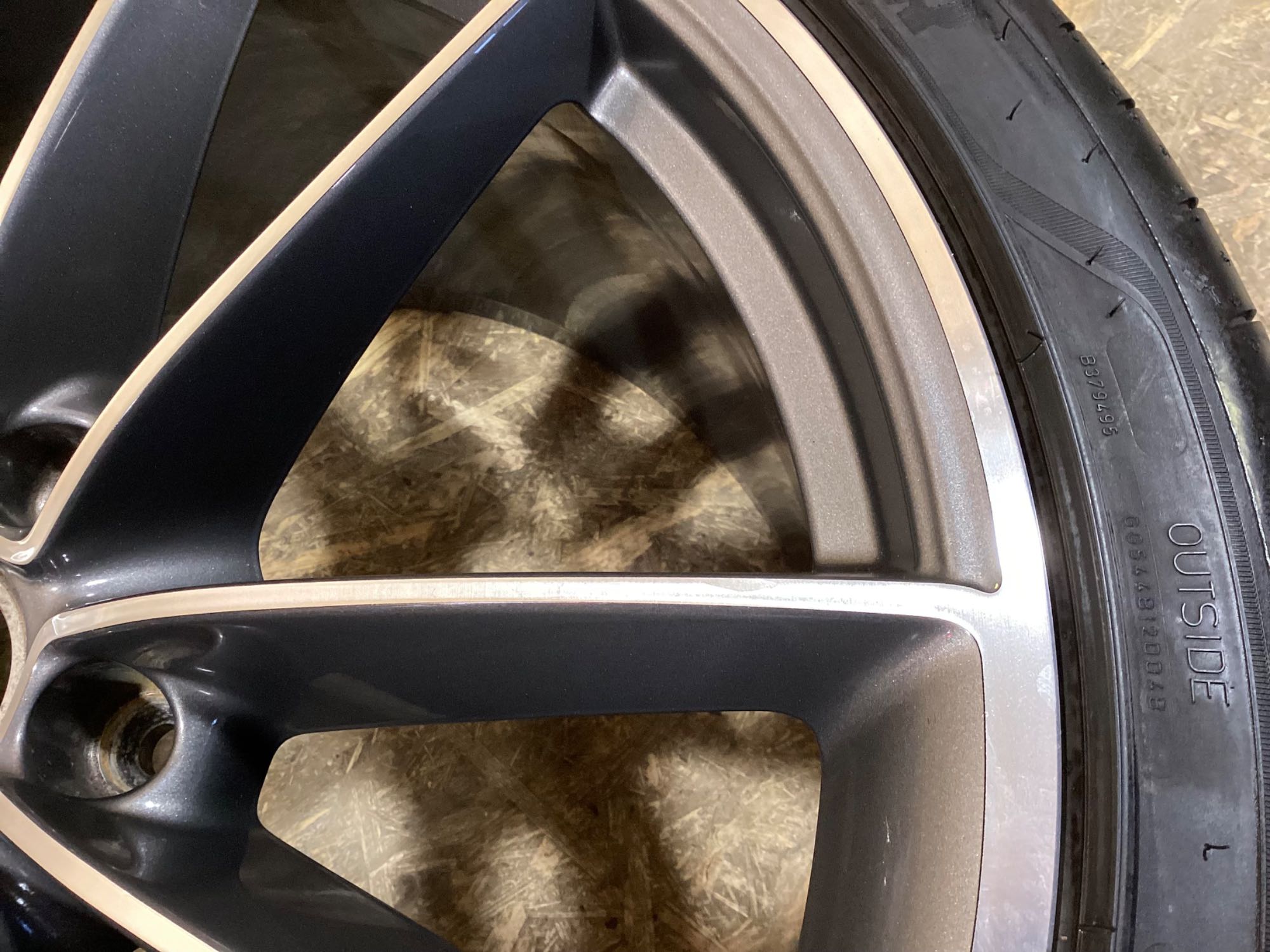 Колесо запасне, тримач, кронштейн, оббивка Porsche 911 191026-104
