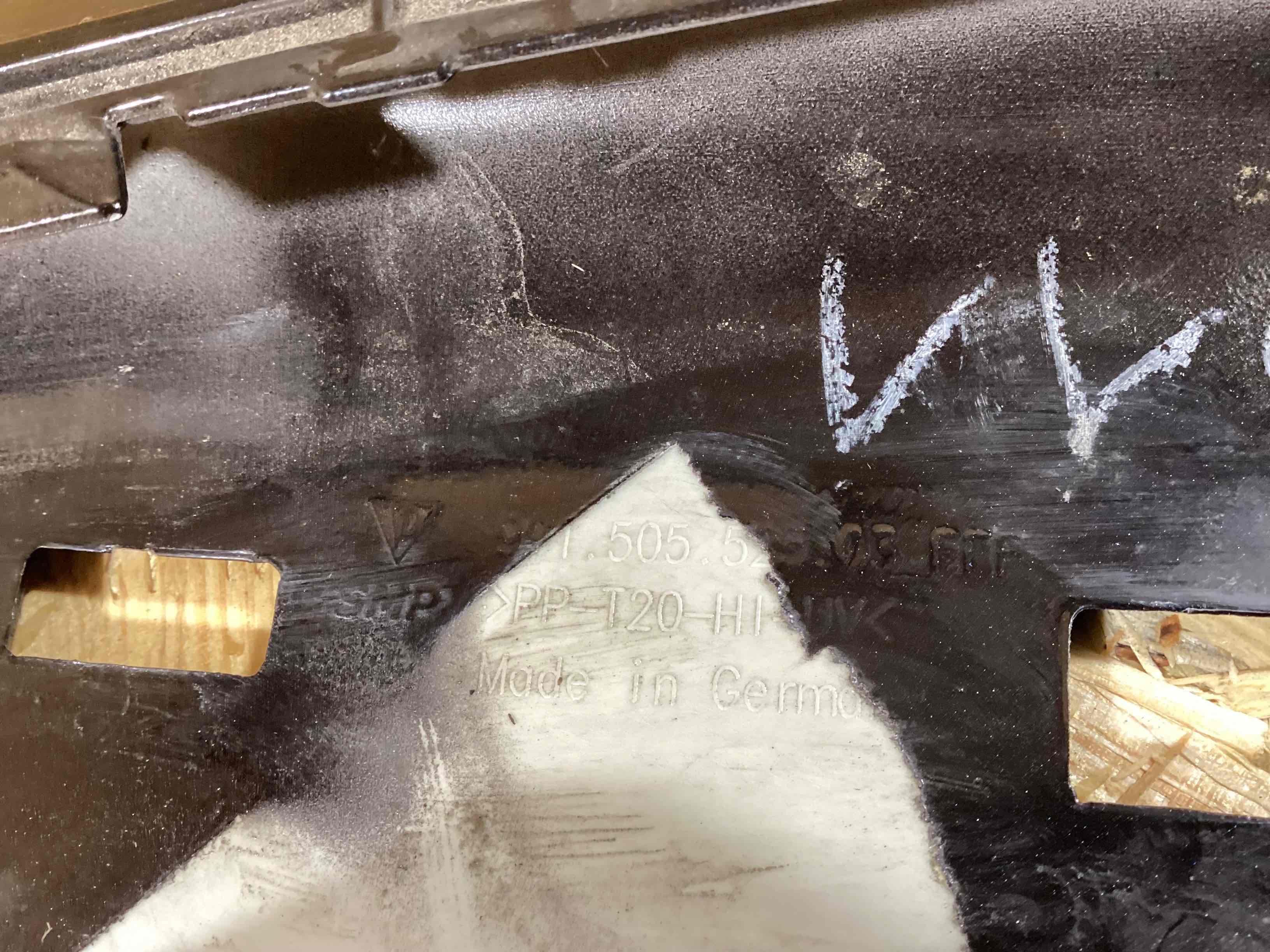 Накладка на бампер Porsche 911 200326-113