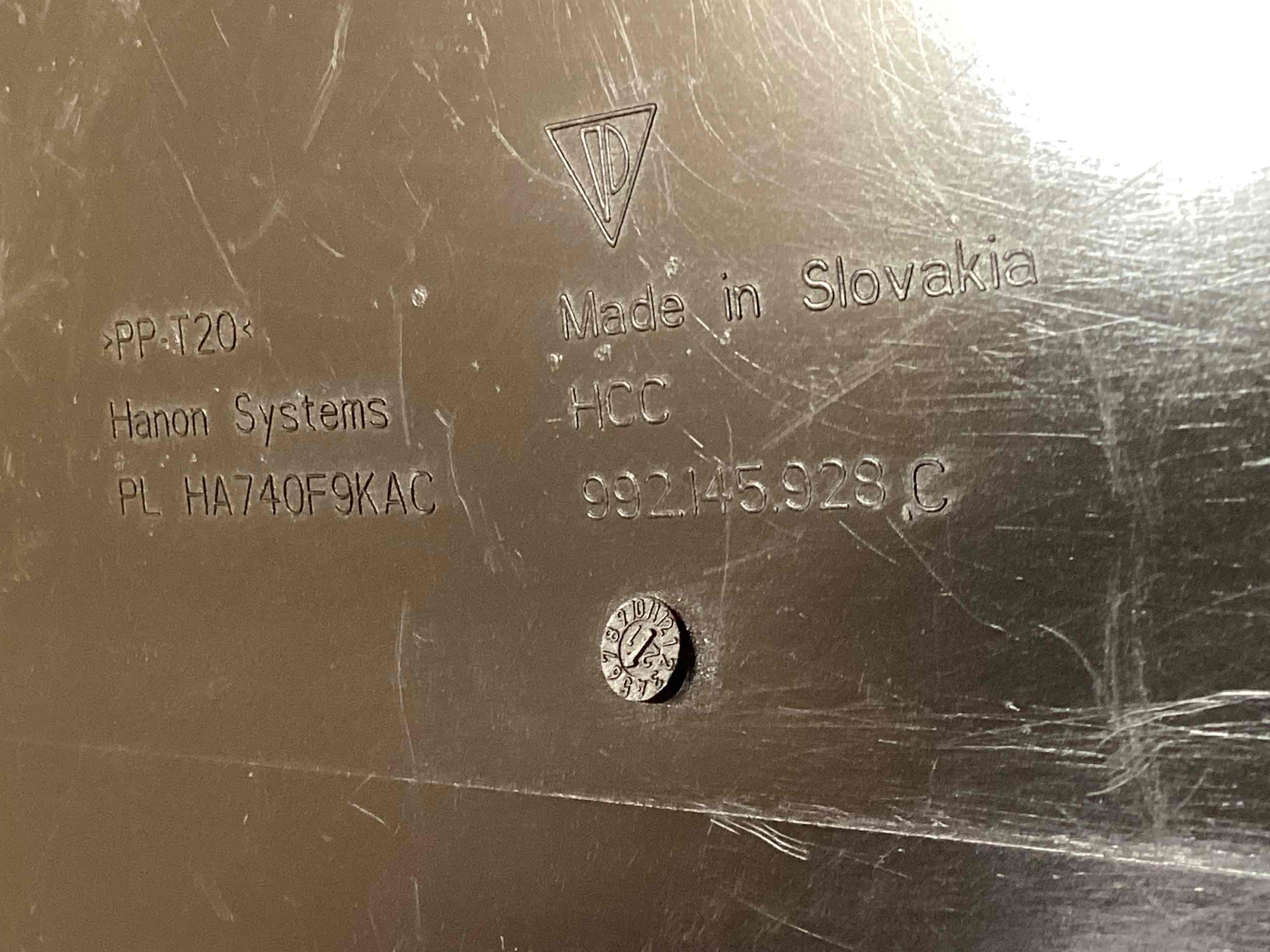 Воздуховод Porsche 911 200326-119